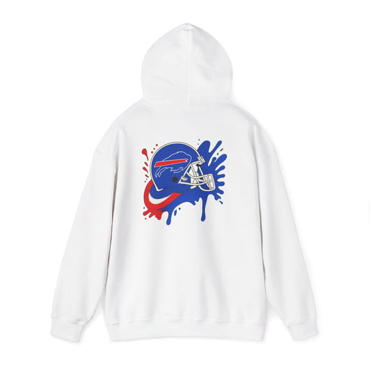 Buffalo Bills Hooded Sweatshirt, Unisex Sport Hoodie, Super Bowl Gift, Game Day Apparel, Football Fan Gear, Cozy Layering Piece