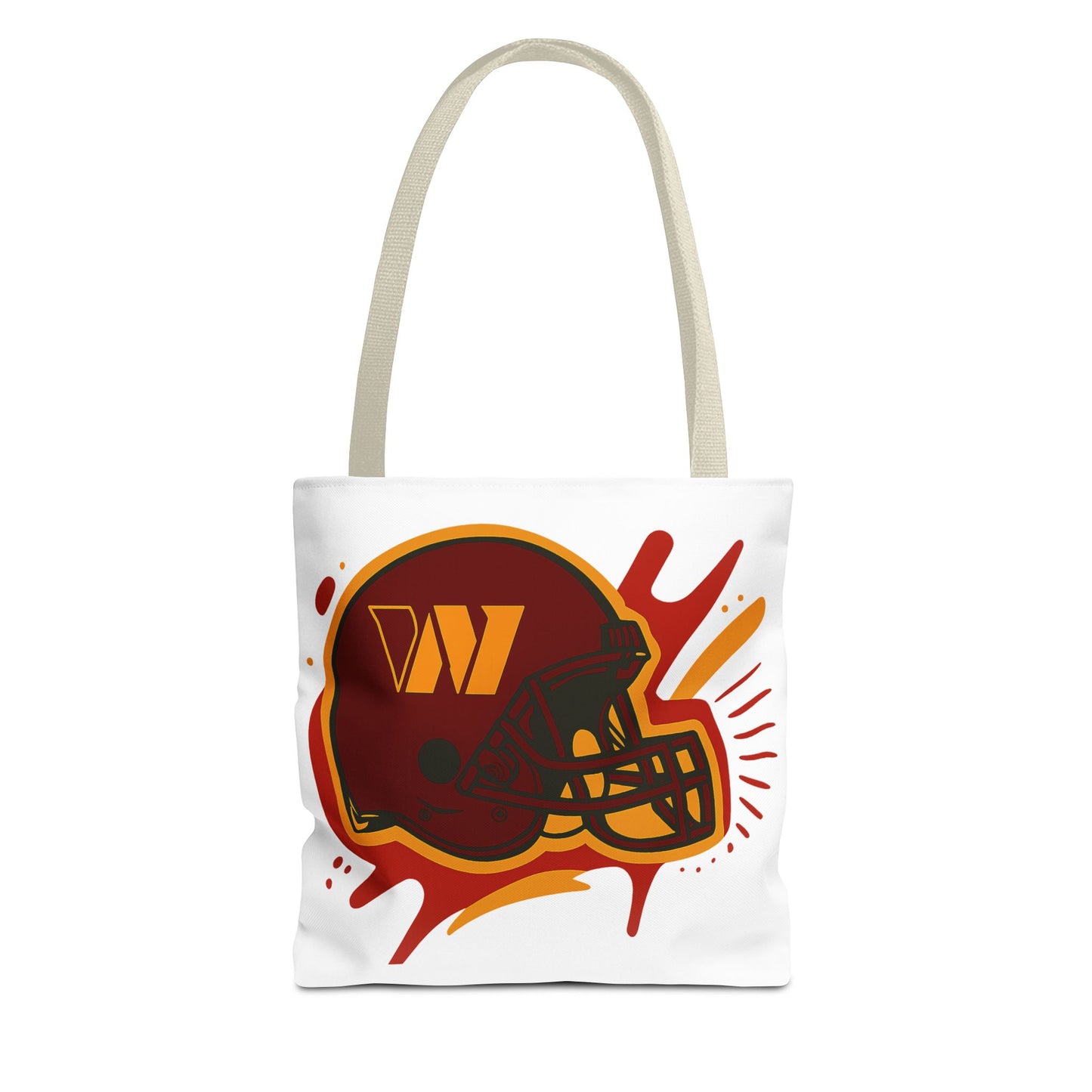 Sporty Tote Bag with Custom Football Helmet Design, Perfect for Game Day, Sports Enthusiasts, Gift for Fans, Everyday Use, Promotion
