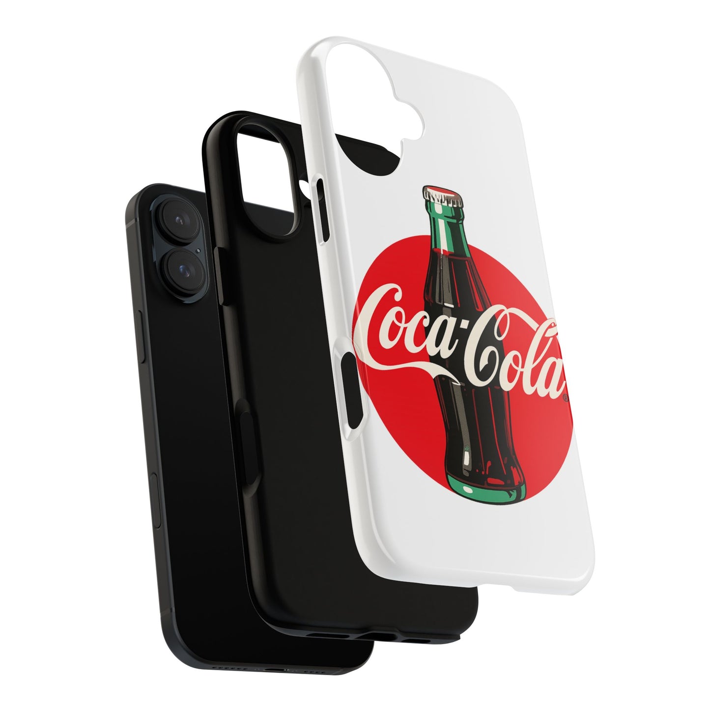 Coca-Cola Tough Phone Cases, Vintage Soda Drink, Retro Style, Unique Gift, Phone Accessories, Summer Vibes