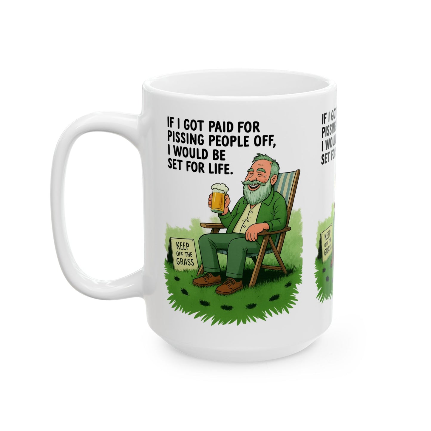 Funny Sarcastic Ceramic Mug - Perfect Gift for Coffee Lovers, Humor, Birthday, Office Desk Decor, Gag Gift
