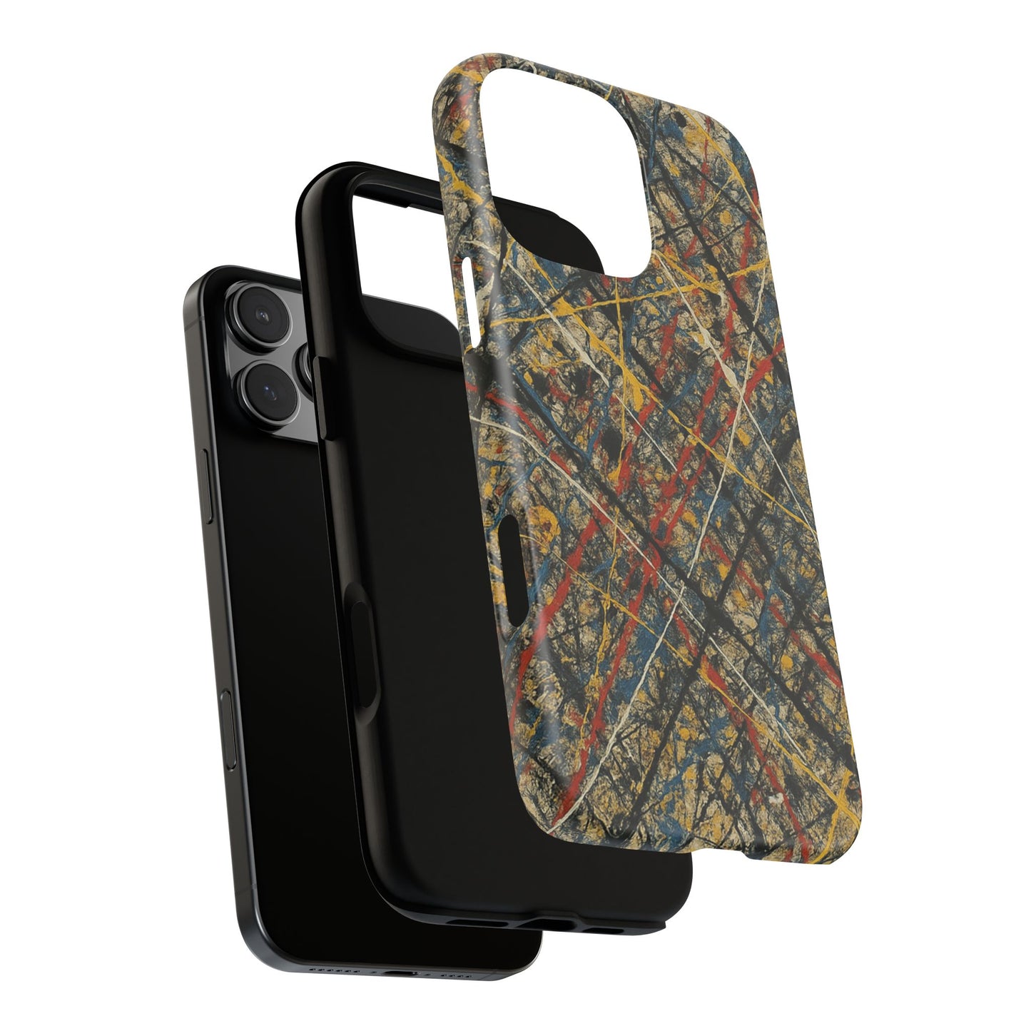 Tough Cases Phone Case - Bold Abstract Design, Stylish Mobile Cover, Unique Gift for Him/Her, Durable Accessory, Trendy Protection
