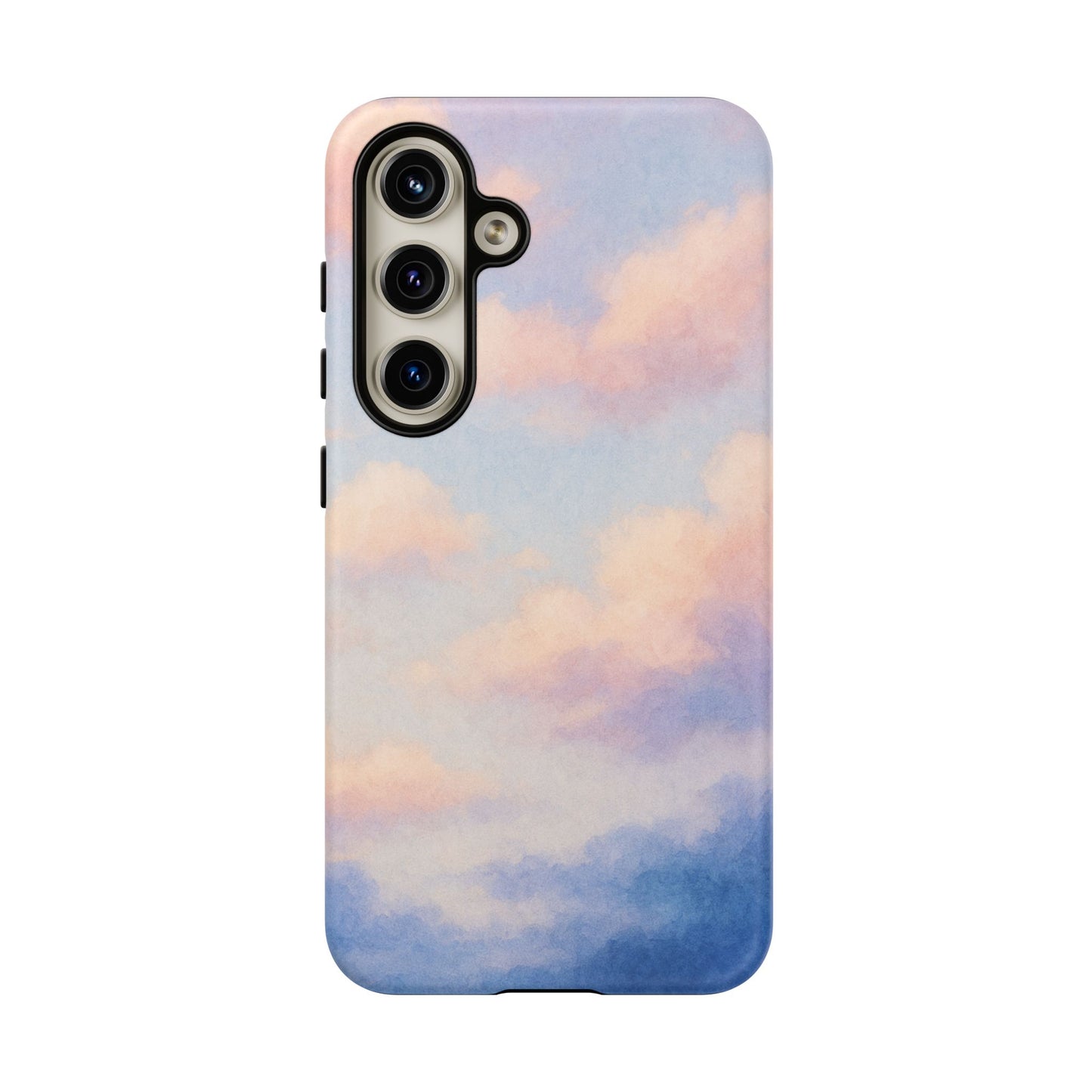 Sky Blue Cloud Phone Case, Tough Phone Cover, Aesthetic Cell Phone Accessory, Gift for Teen, Trendy Tech Protection