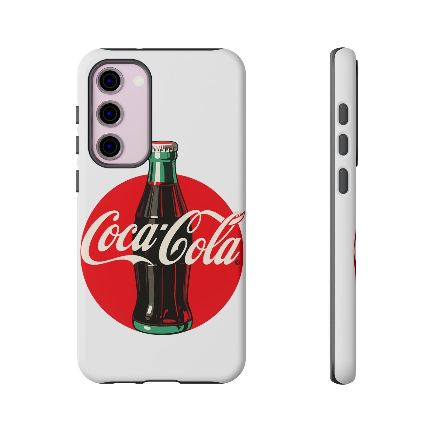 Coca-Cola Tough Phone Cases, Vintage Soda Drink, Retro Style, Unique Gift, Phone Accessories, Summer Vibes