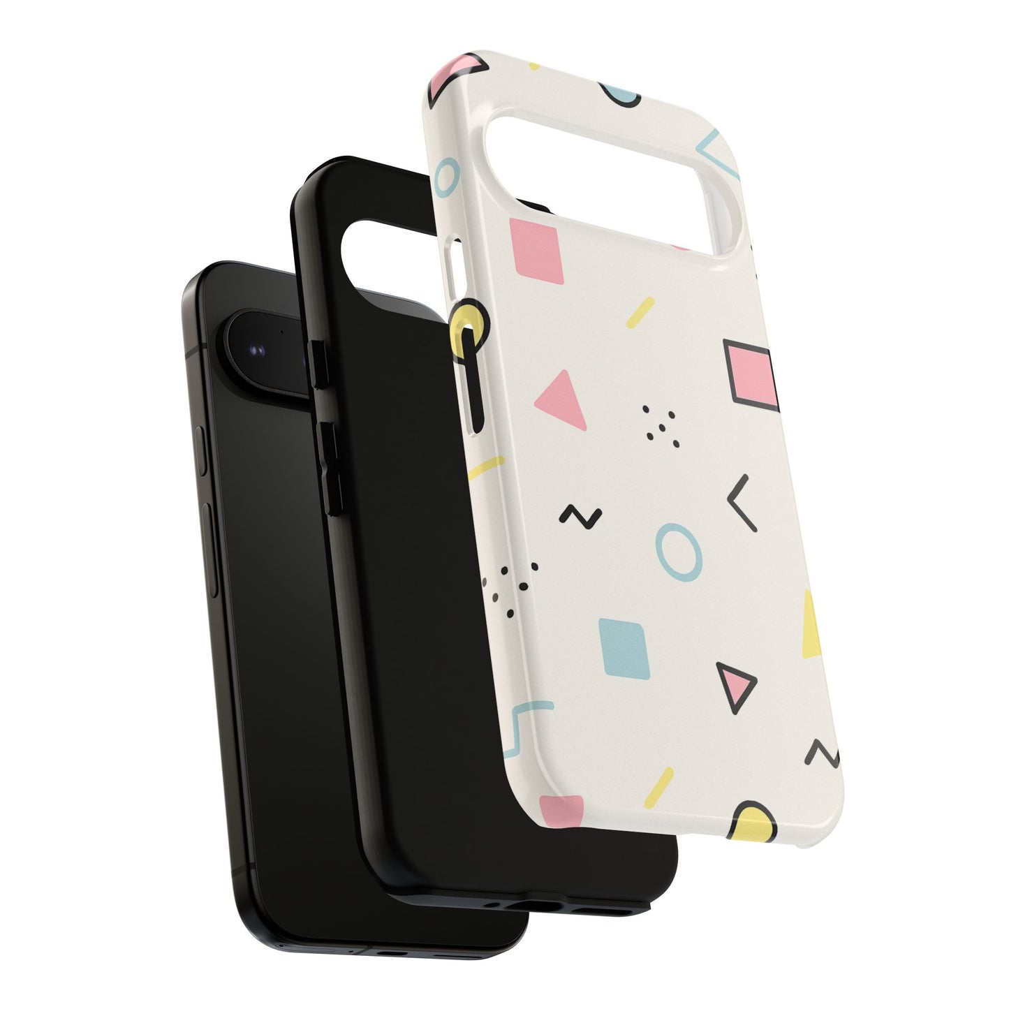 Geometric Phone Case - Stylish Tough Cases for Trendsetters, Unique Phone Covers, Modern Accessories, Gift Ideas for Her