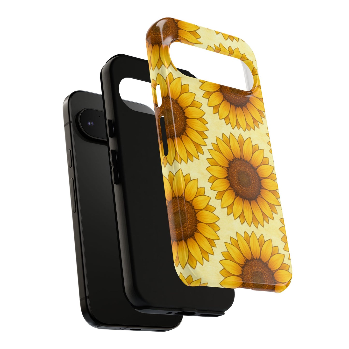 Sunflower Phone Cases - Tough Cases for Nature Lovers, Gift for Friends, Floral Design, Protective Case, Sunflower Decor