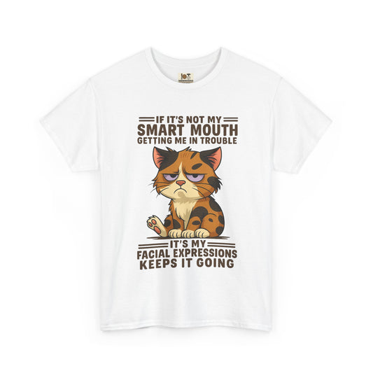 Sassy Cat Quote Tee, Funny Animal Shirt, Unisex Cotton T-Shirt, Gift for Cat Lovers, Humor Apparel, Cute Pet Theme
