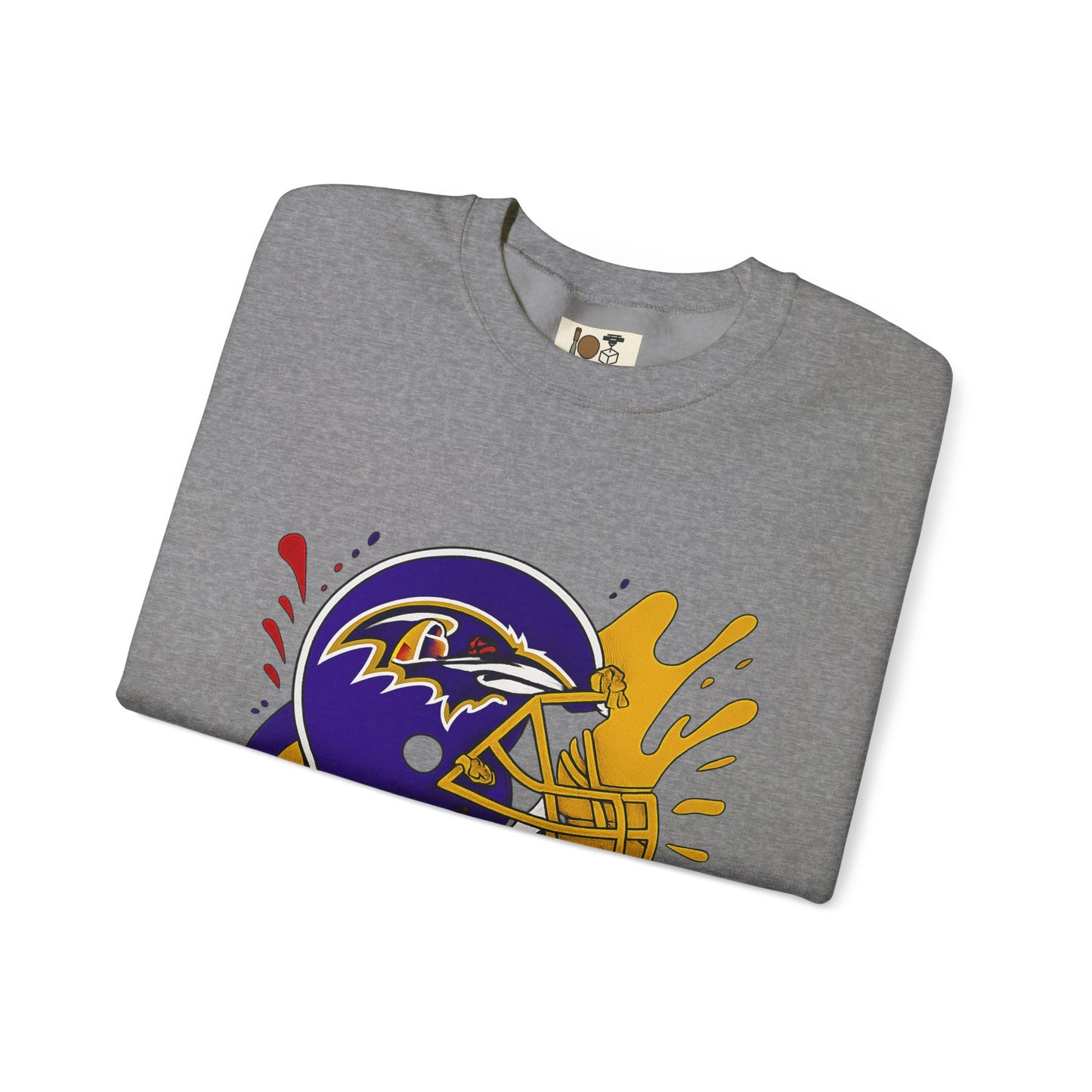 Baltimore Ravens Crewneck Sweatshirt, Unisex Sport Sweatshirt, Football Fan Apparel, Comfy Game Day Outfit, NFL Gift for Him/Her