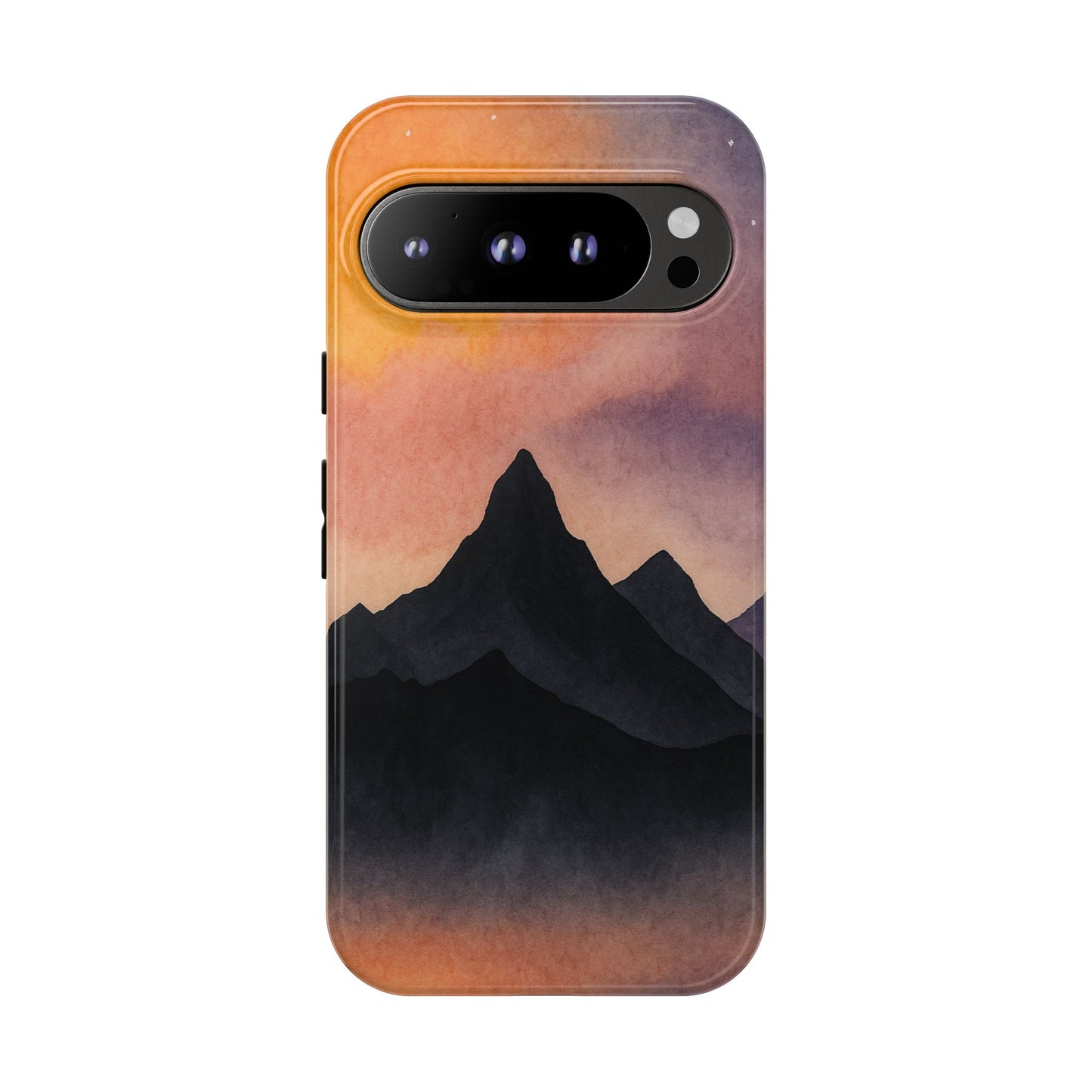 Mountain Sunset Phone Case, Nature Lover's Gift, Adventure Phone Cover, Unique Cellphone Accessories, Outdoor Enthusiast Decor