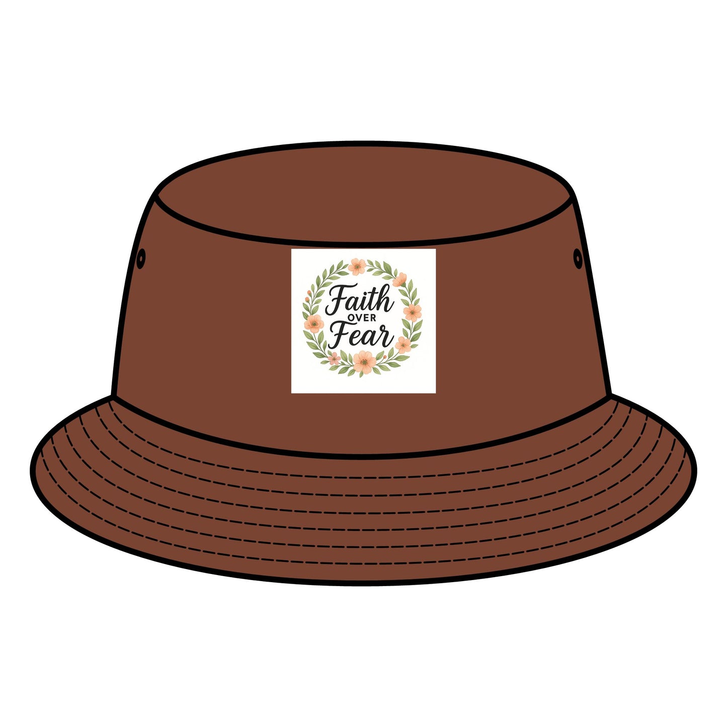 Faith Over Fear Bucket Hat | Inspirational Sun Hat, Trendy Summer Accessory, Gift for Friends & Family, Casual Outdoor Wear, [...]