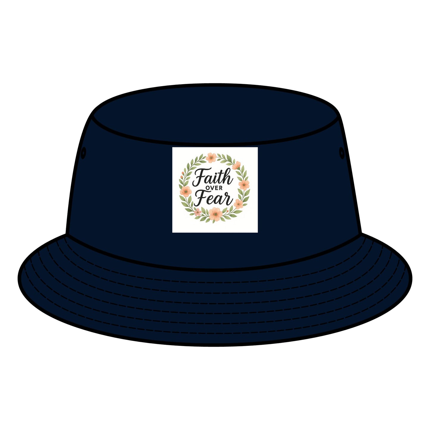 Faith Over Fear Bucket Hat | Inspirational Sun Hat, Trendy Summer Accessory, Gift for Friends & Family, Casual Outdoor Wear, [...]