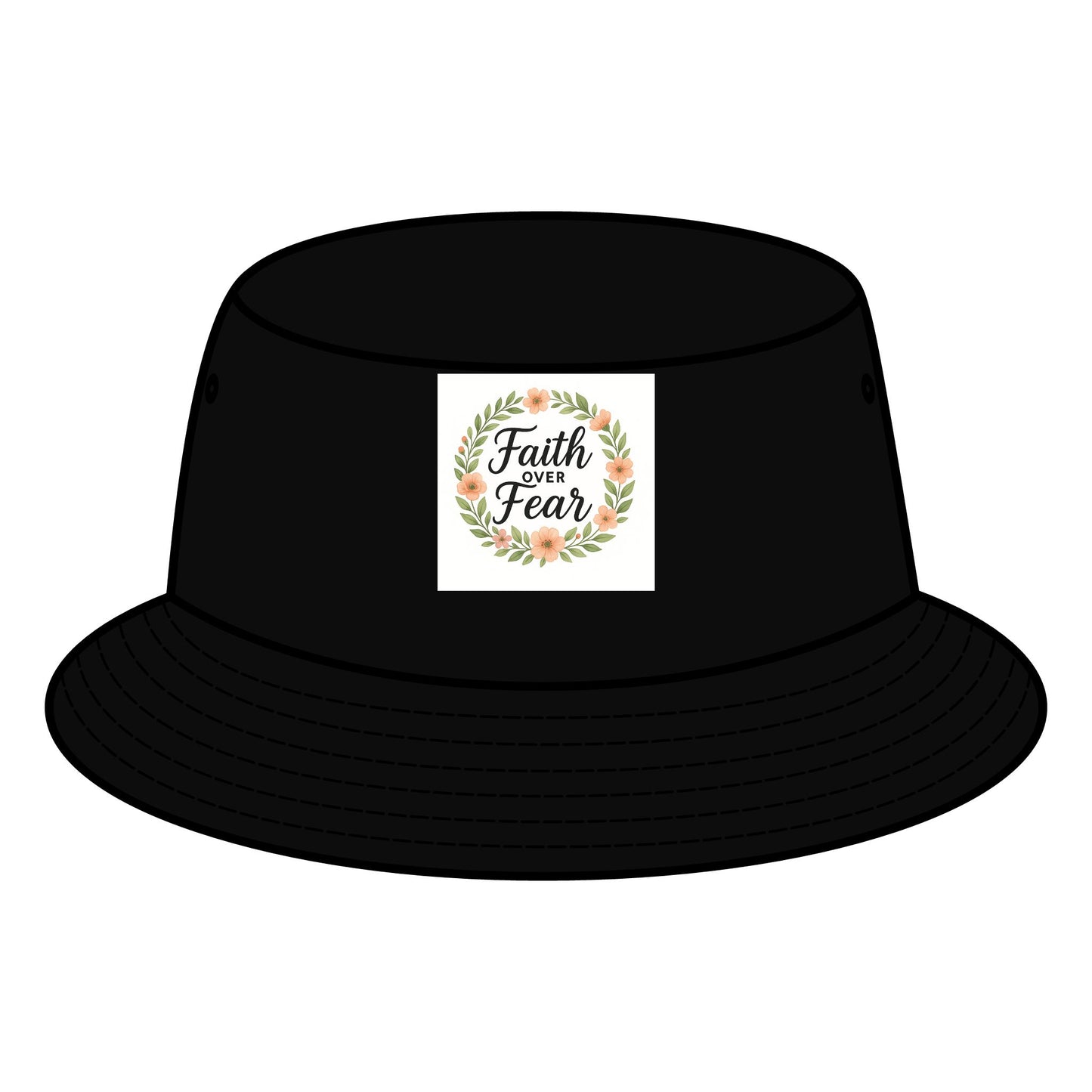 Faith Over Fear Bucket Hat | Inspirational Sun Hat, Trendy Summer Accessory, Gift for Friends & Family, Casual Outdoor Wear, [...]