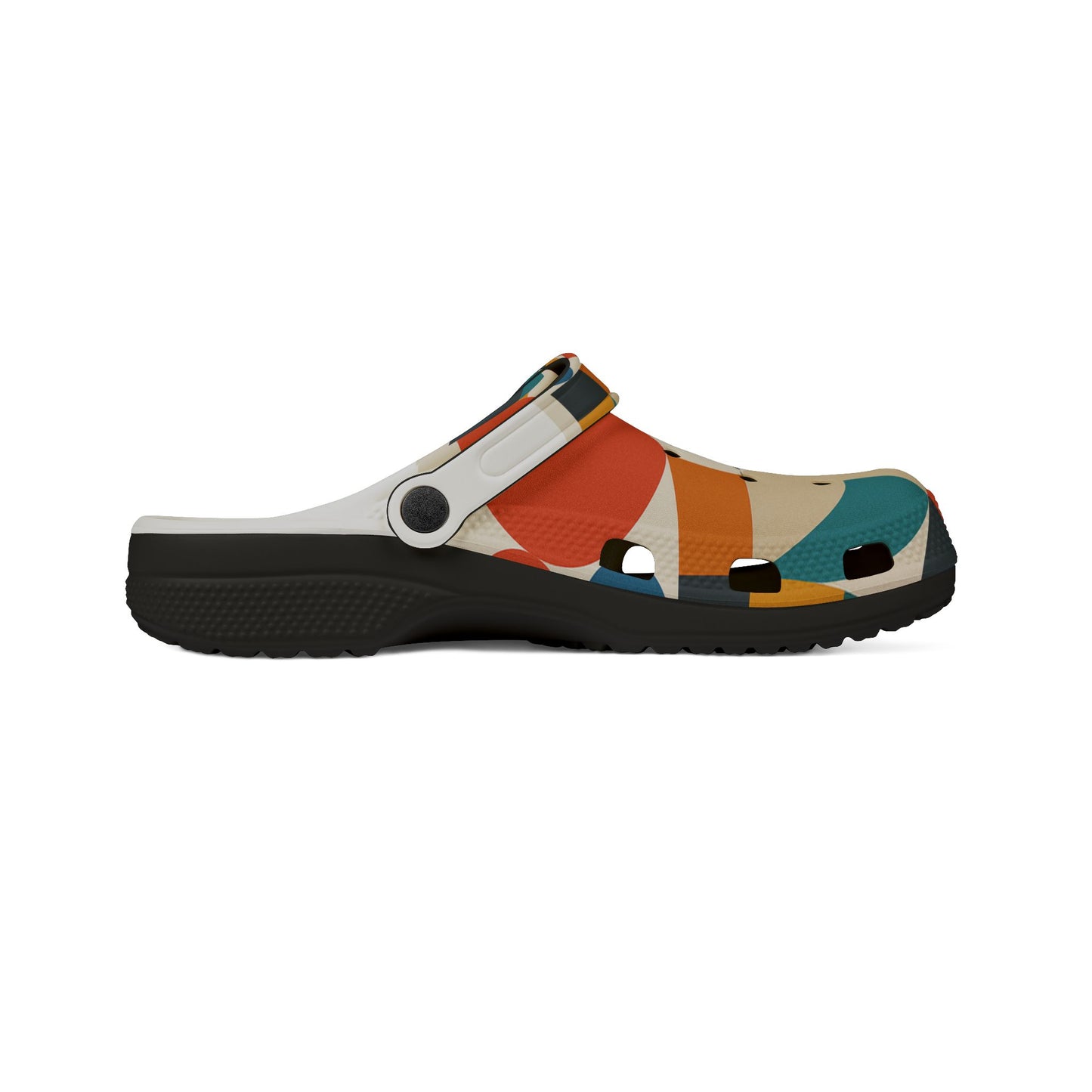 Colorful AOP EVA Foam Clogs, Funky Footwear, Casual Comfort Shoes, Trendy Summer Slippers, Fun Gift for Beach Days