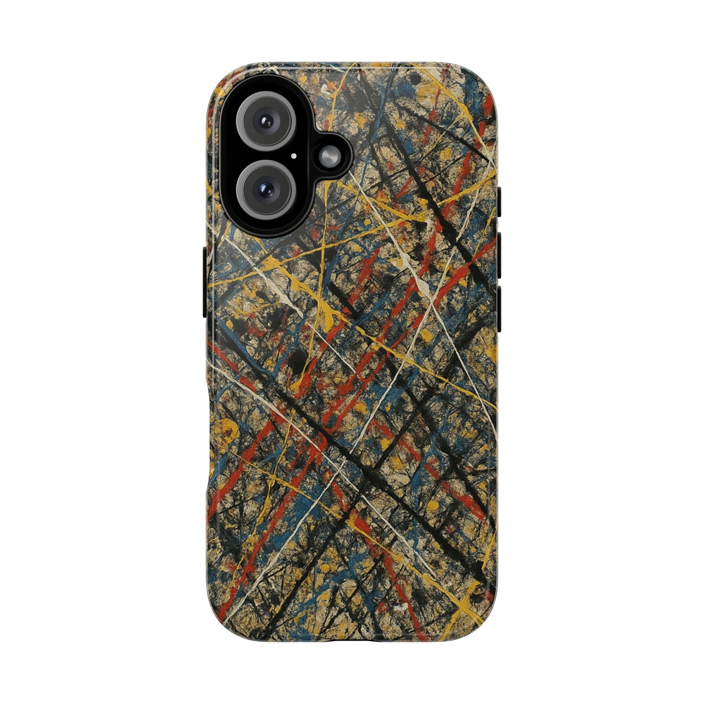 Tough Cases Phone Case - Bold Abstract Design, Stylish Mobile Cover, Unique Gift for Him/Her, Durable Accessory, Trendy Protection