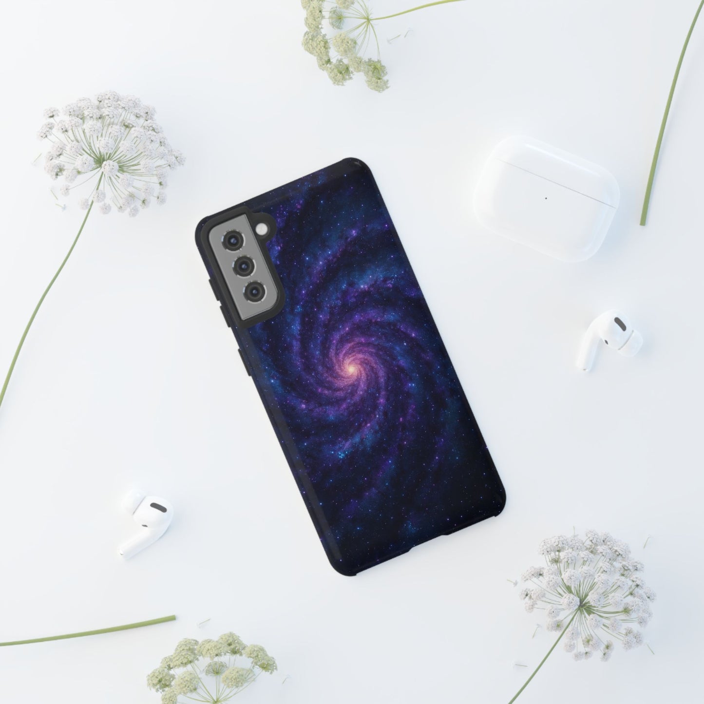Galaxy Phone Case, Tough Phone Cover, Cosmic Phone Protection, Space Gift for Astronomers, Trendy Galaxy Design