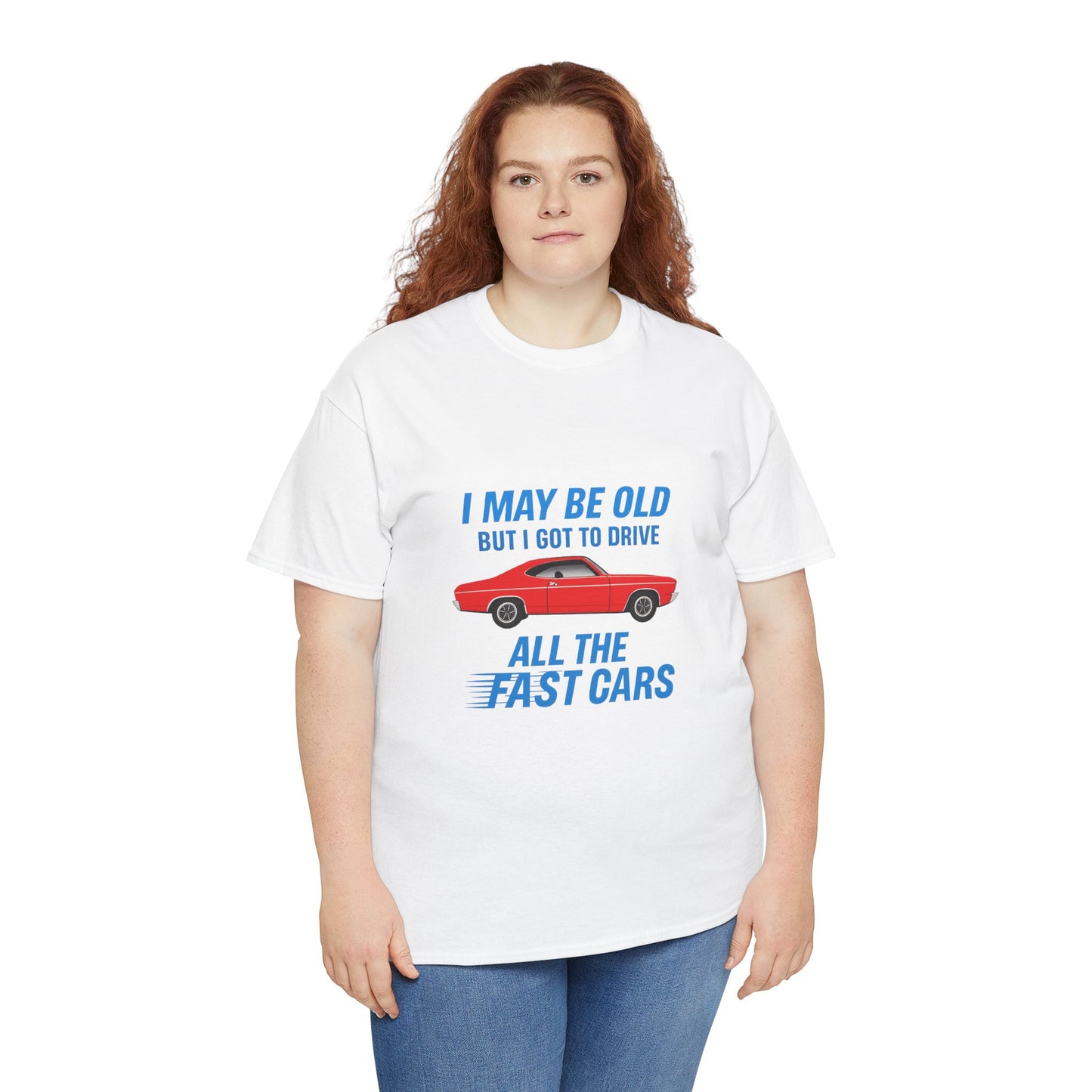 Vintage Car Enthusiast Tee, I May Be Old but I Got to Drive, Gift for Dad, Father's Day Present, Classic Car Lover Shirt, Funny Humor [...]