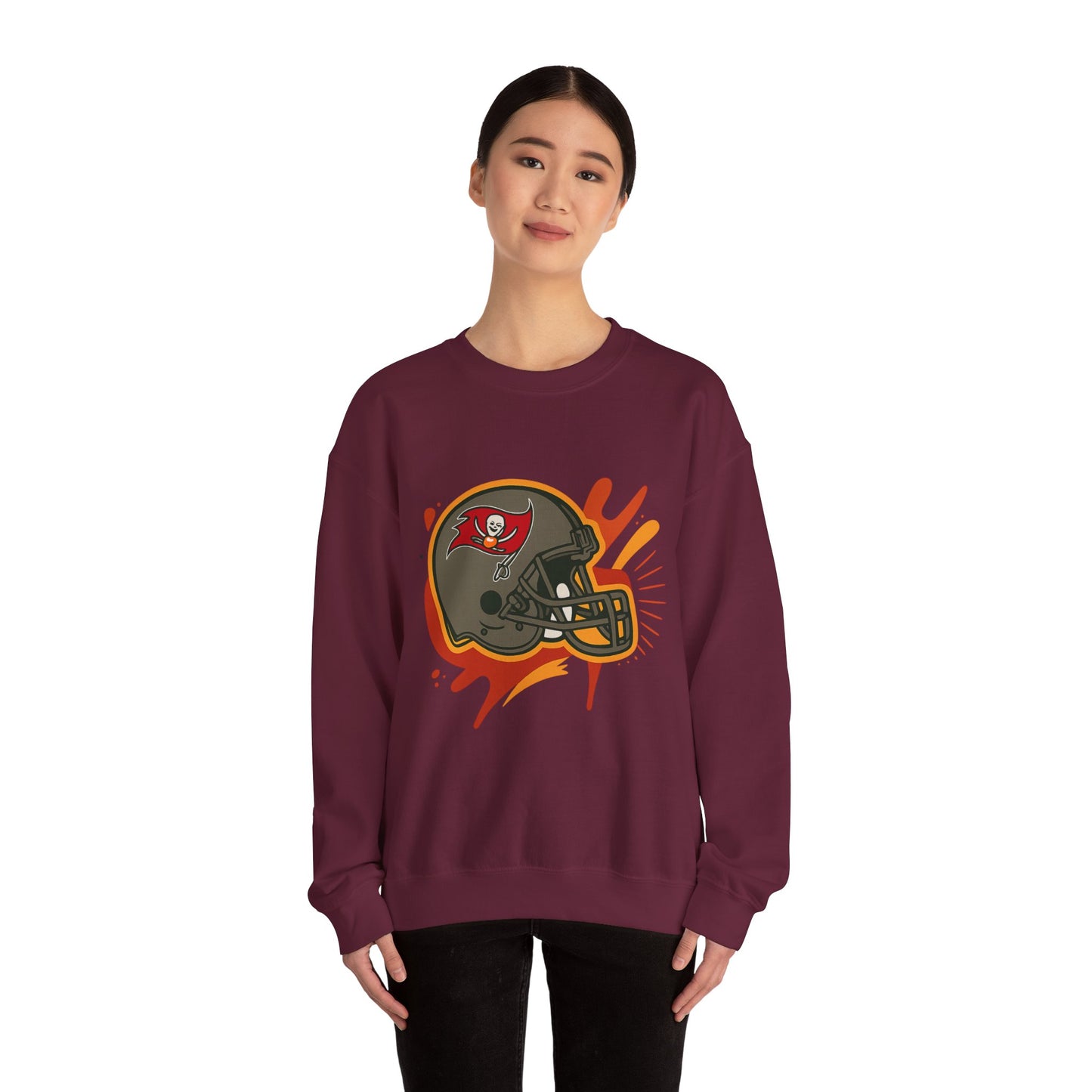 Football Fan Unisex Sweatshirt | Team Spirit Apparel, Cozy Game Day Wear, Perfect for Tailgating, Gifts for Sports Lovers, Unique Fan Gear