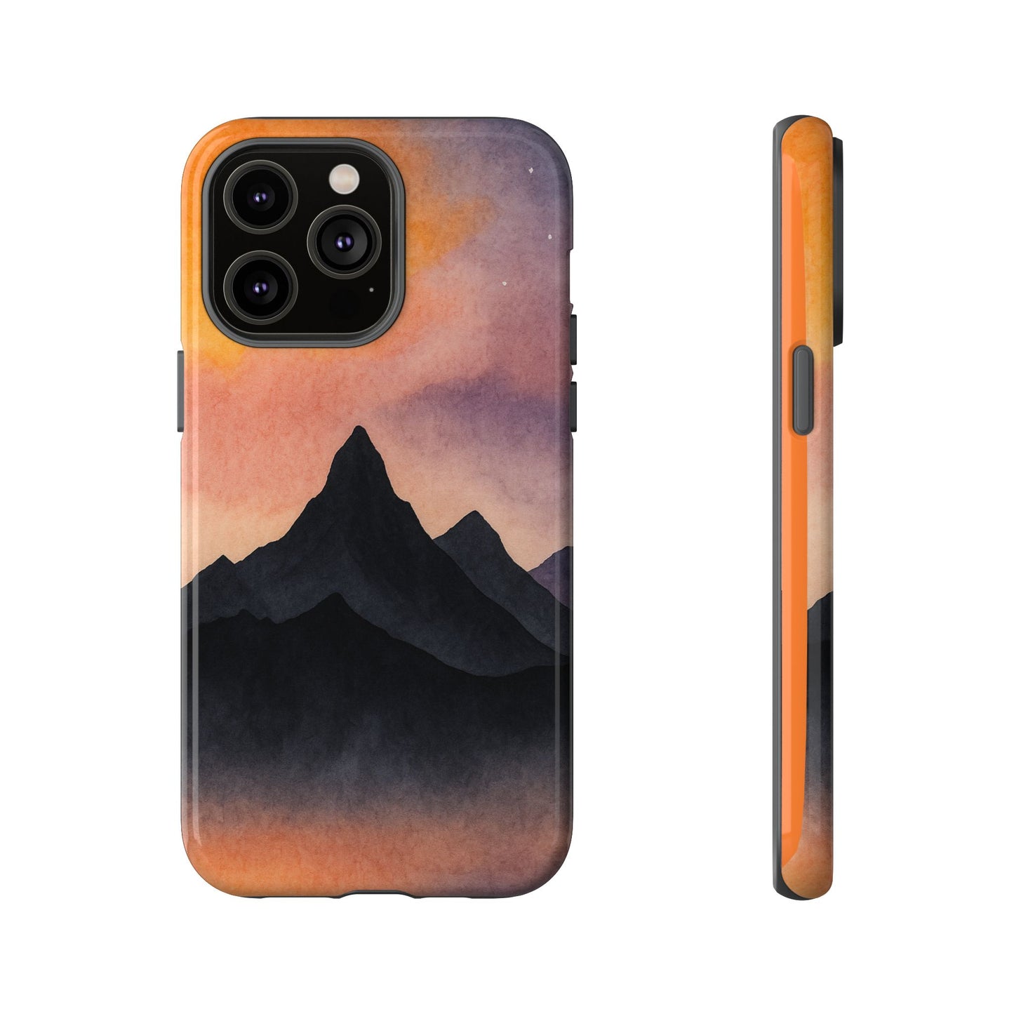 Mountain Sunset Phone Case, Nature Lover's Gift, Adventure Phone Cover, Unique Cellphone Accessories, Outdoor Enthusiast Decor