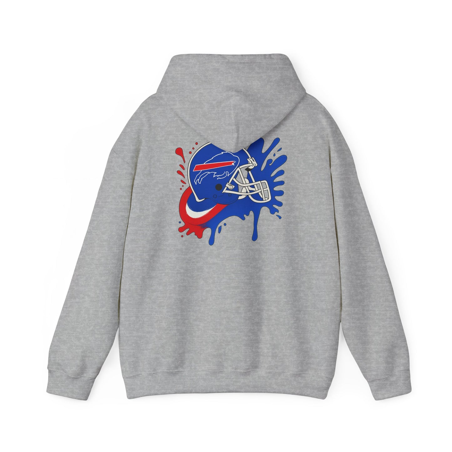 Buffalo Bills Hooded Sweatshirt, Unisex Sport Hoodie, Super Bowl Gift, Game Day Apparel, Football Fan Gear, Cozy Layering Piece