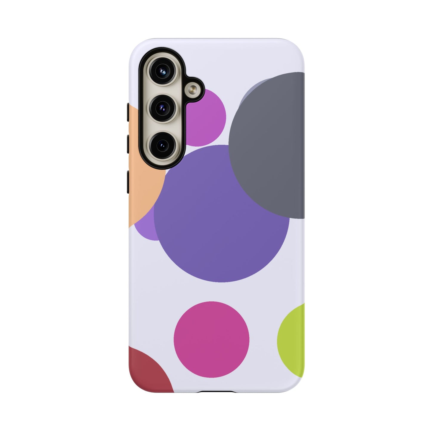 Colorful Geometric Phone Case, Bold Protective Cover for iPhone, Unique Gift for Trendy Teens, Fun Customizable Cases, Modern Design