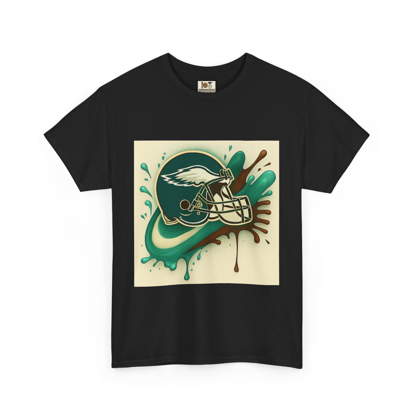 Eagles Fan Unisex Heavy Cotton Tee, Sports Shirt, Team Apparel, Game Day Outfit, Football Merchandise
