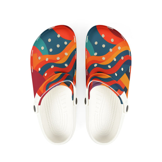 Colorful EVA Foam Clogs - Fun & Stylish Slip-On Shoes for Everyday Comfort, Summer Footwear, Outdoor Adventures, Casual Wear