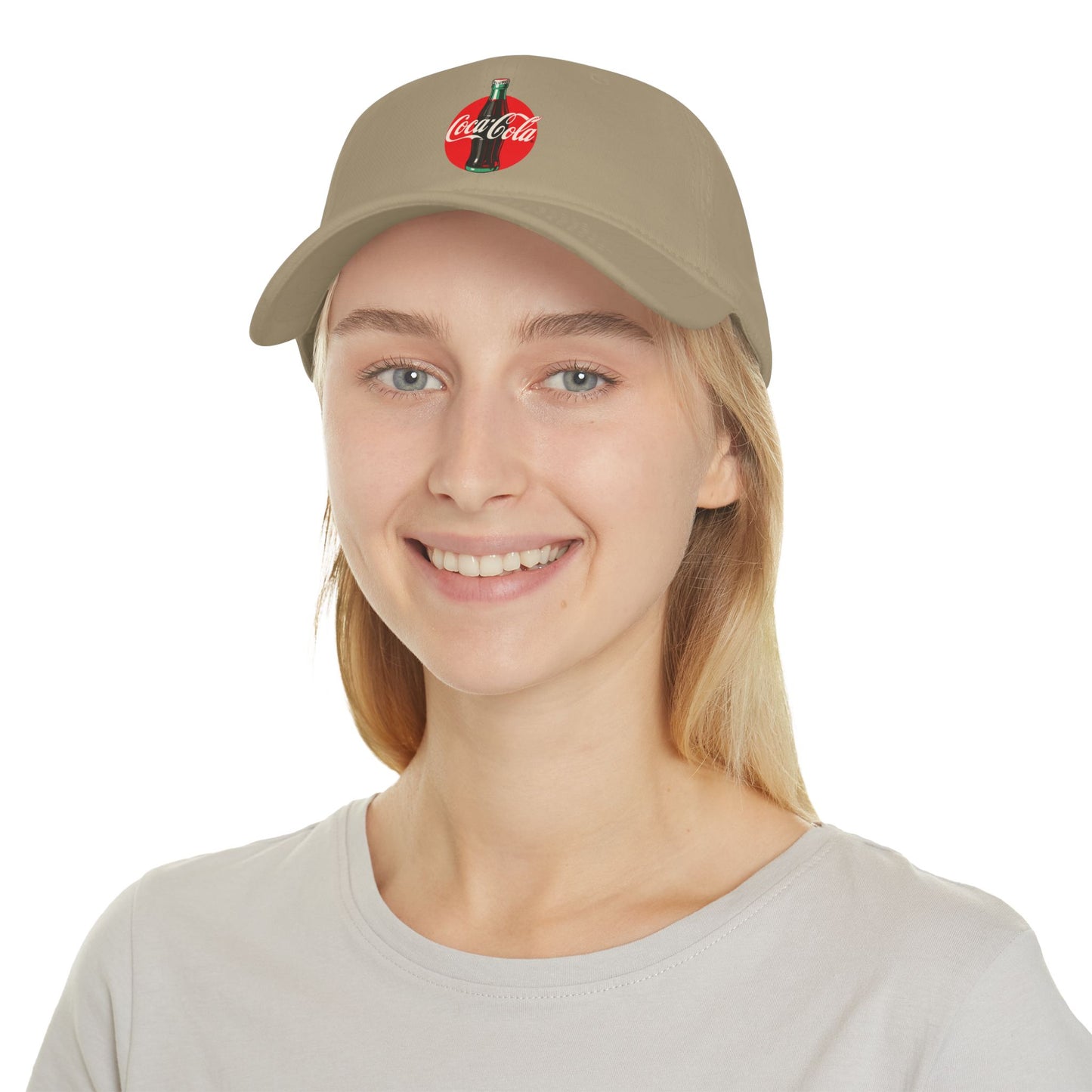 Coca-Cola Low Profile Baseball Cap, Vintage Cap, Unisex Hat, Gift for Coca-Cola Lovers, Adjustable Cap, Summer Accessory, Red Hat