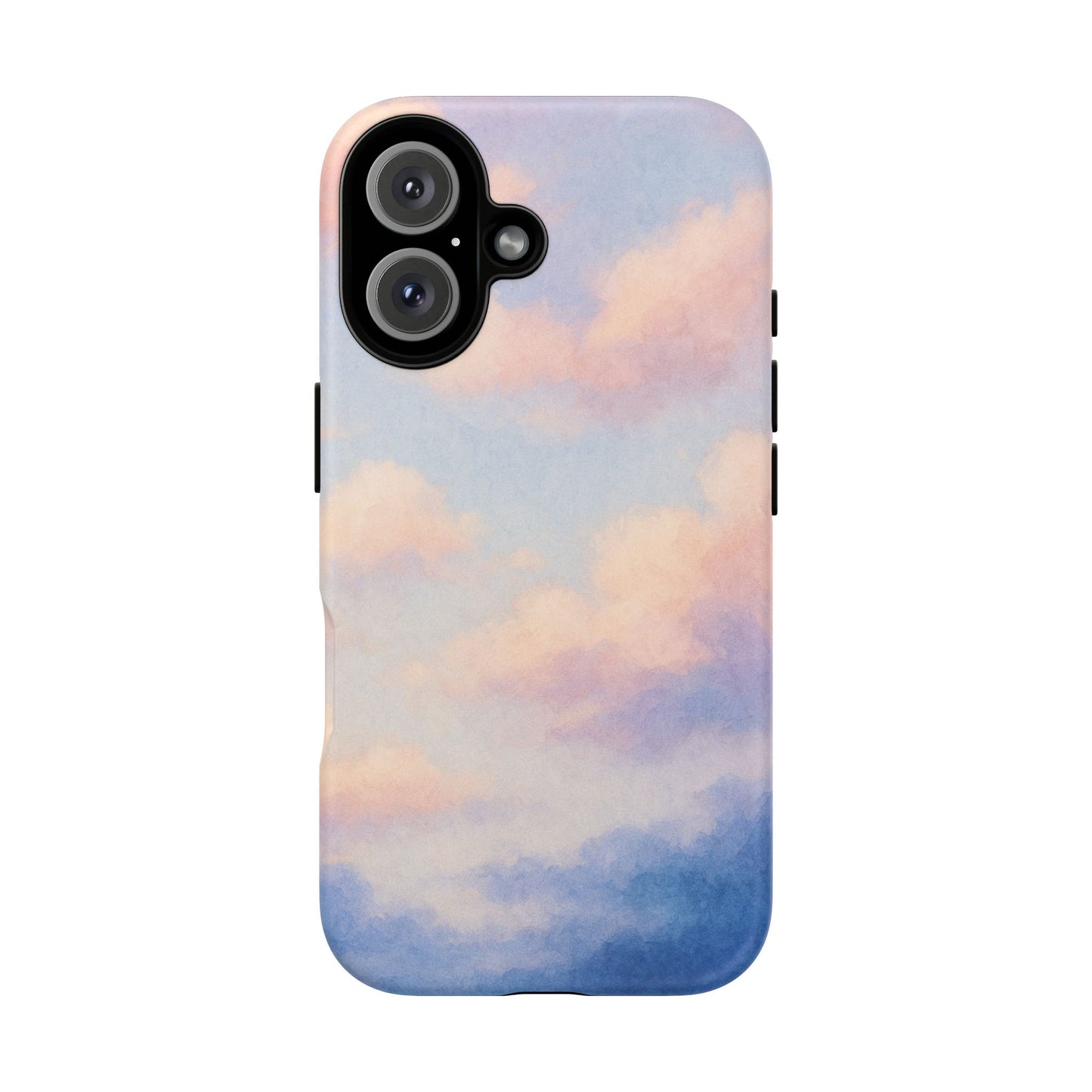 Sky Blue Cloud Phone Case, Tough Phone Cover, Aesthetic Cell Phone Accessory, Gift for Teen, Trendy Tech Protection