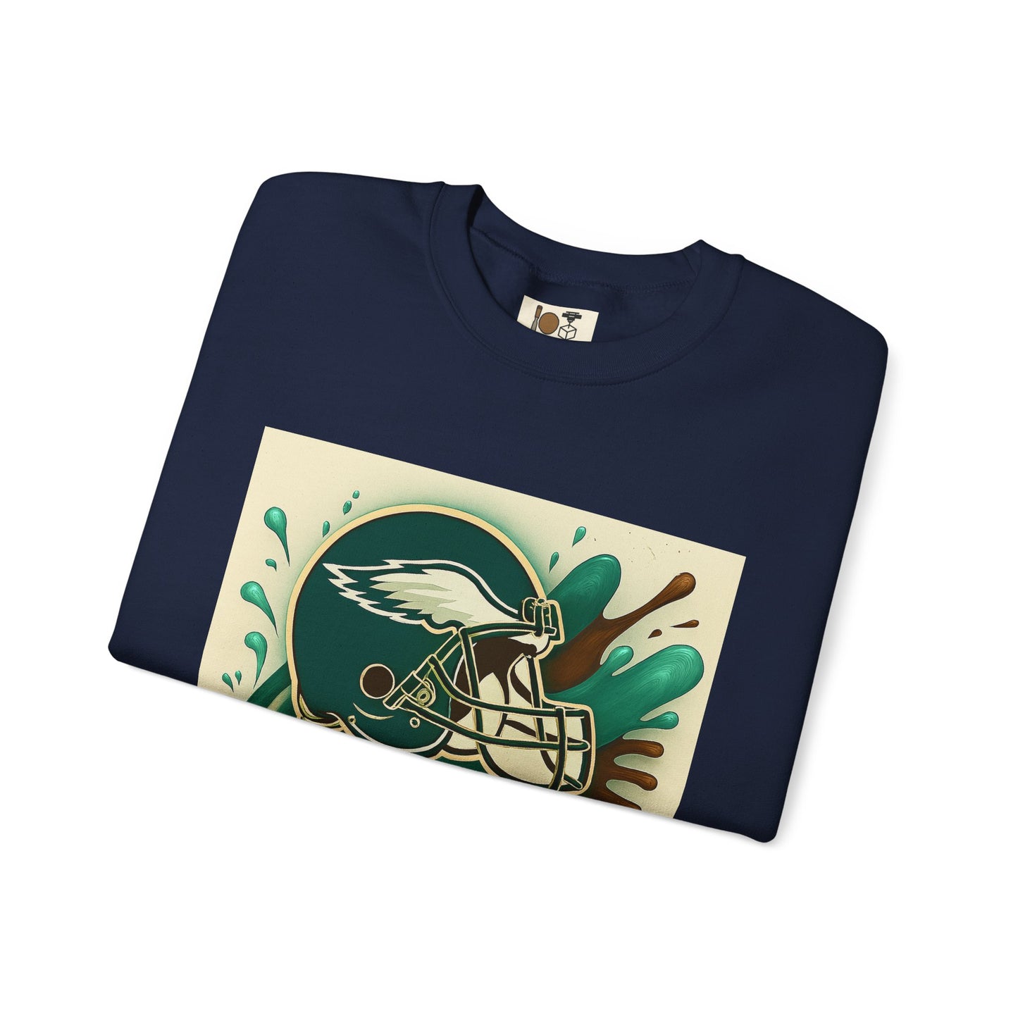 Eagles Inspired Sweatshirt, Unisex Crewneck, Cozy Sports Apparel, Game Day Outfit, Gift for Football Fans
