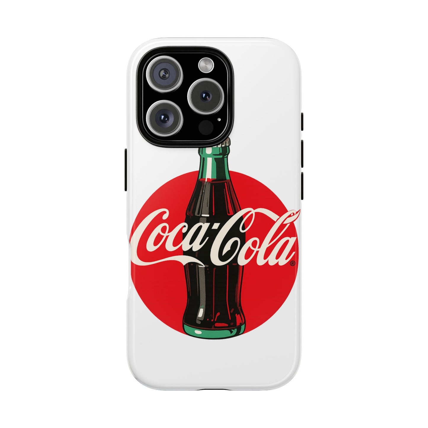 Coca-Cola Tough Phone Cases, Vintage Soda Drink, Retro Style, Unique Gift, Phone Accessories, Summer Vibes