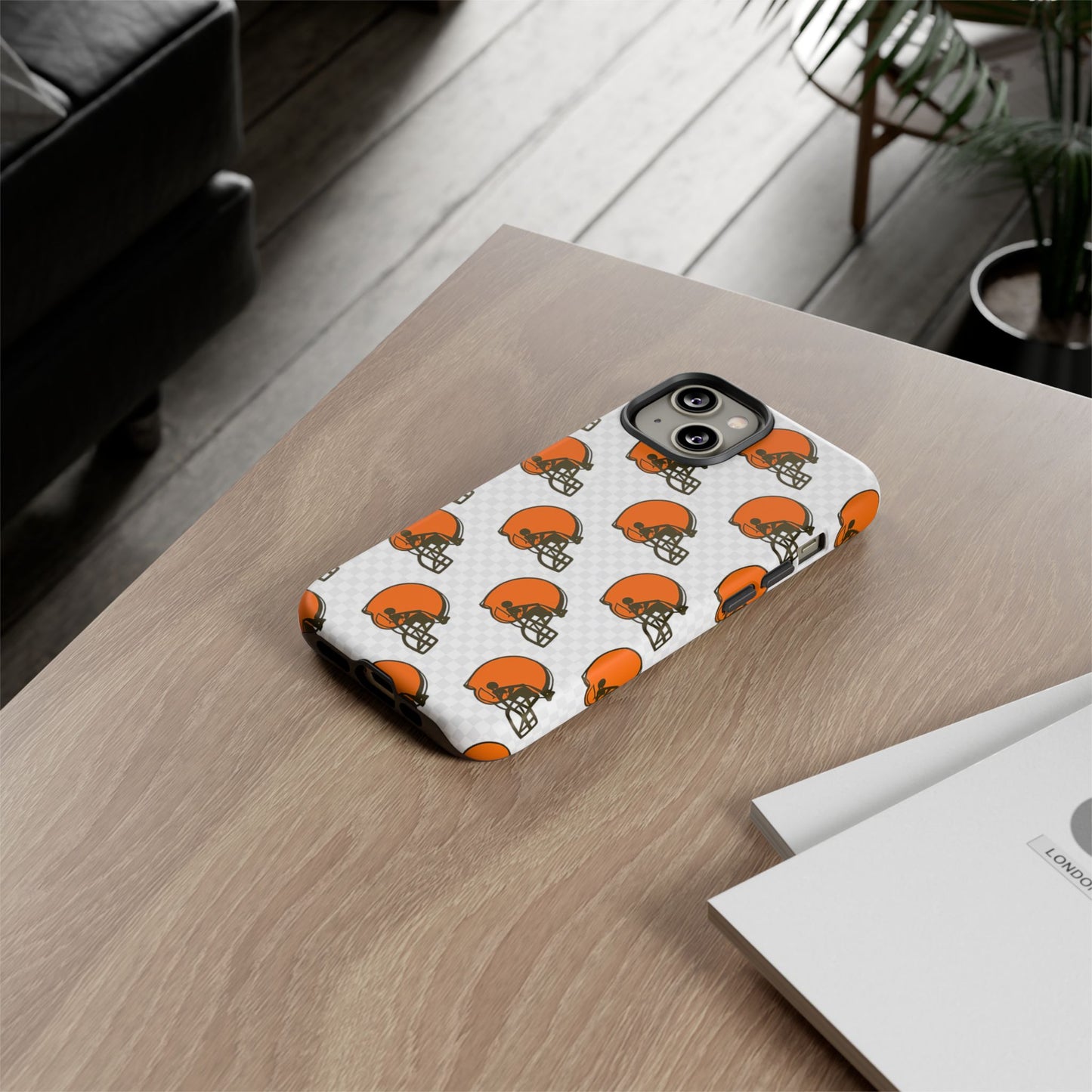 Cleveland Football Phone Case, Tough Cases for NFL Fans, Sporty Mobile Cover, Gifts for Football Lovers, Unique Team Merchandise