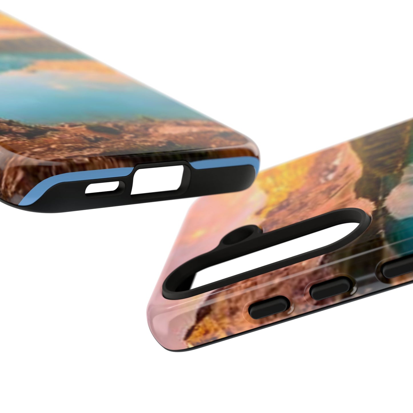 Nature-Inspired Phone Case with Mountain and Lake Design, Aesthetic Tough Cases for Outdoor Lovers, Phone Protection, Gift for Nature [...]