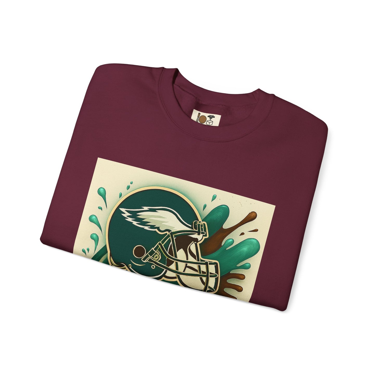 Eagles Inspired Sweatshirt, Unisex Crewneck, Cozy Sports Apparel, Game Day Outfit, Gift for Football Fans