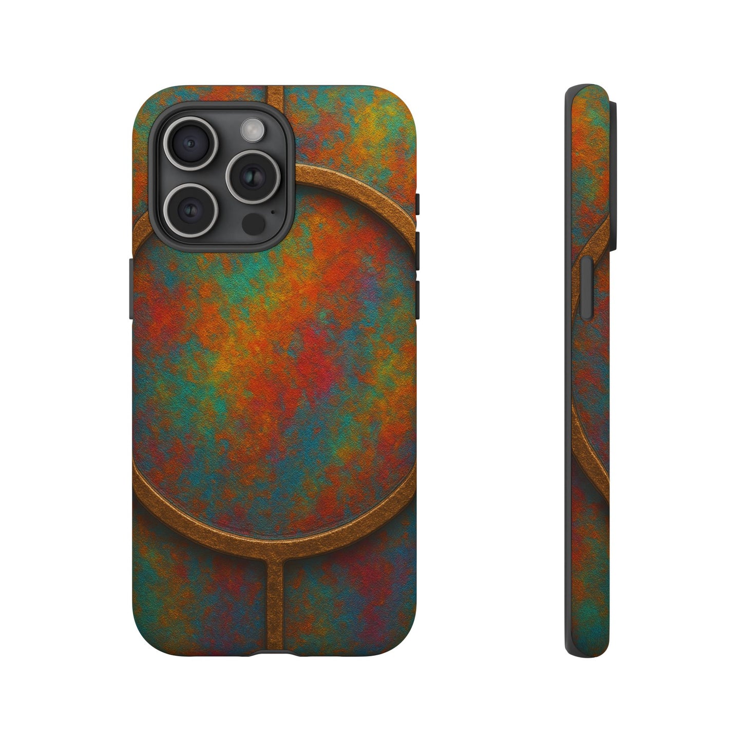 Colorful Tough Phone Case, Durable Cell Cover, Vibrant Protection Case, Unique Tech Accessory, Great Gift for Phone Lovers