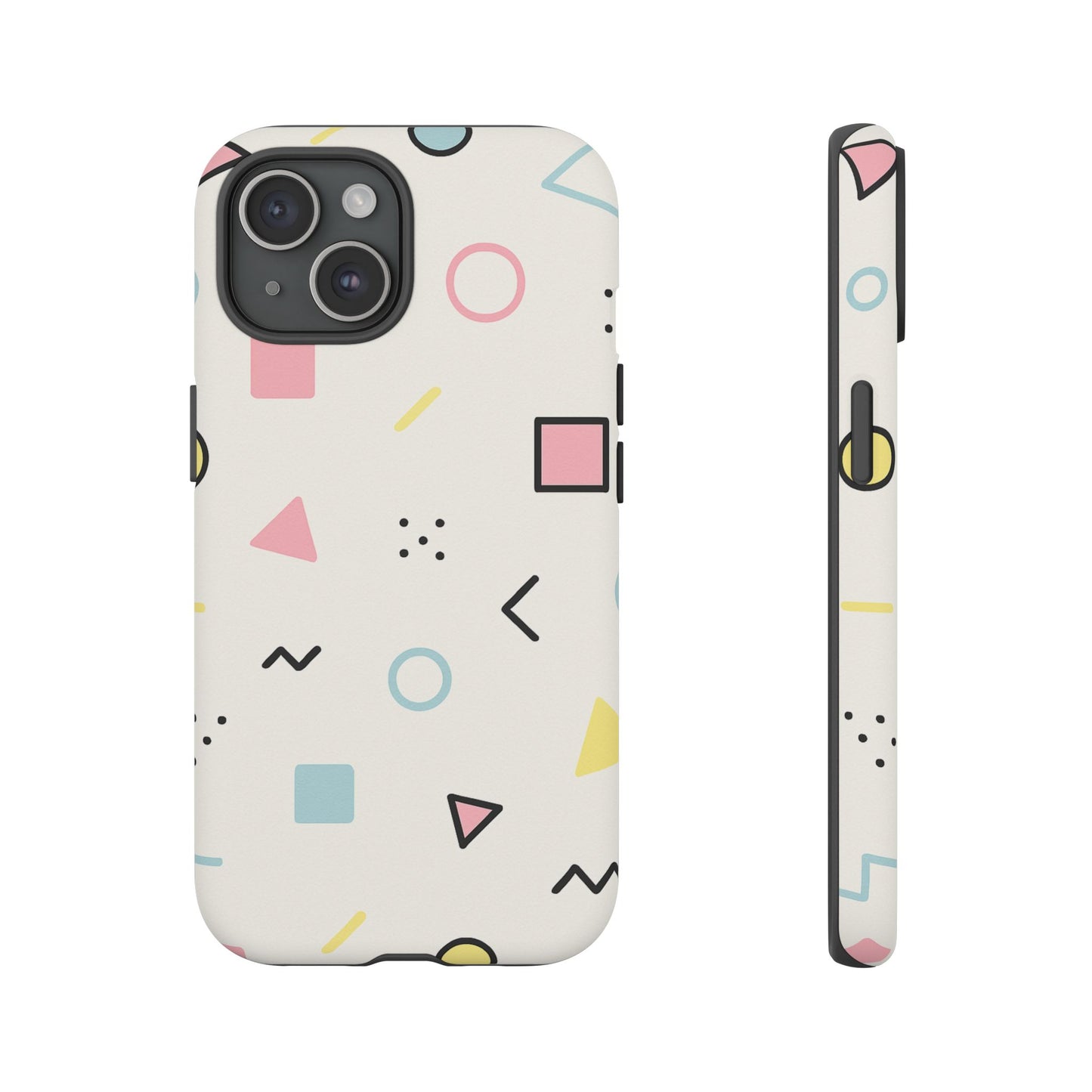 Geometric Phone Case - Stylish Tough Cases for Trendsetters, Unique Phone Covers, Modern Accessories, Gift Ideas for Her