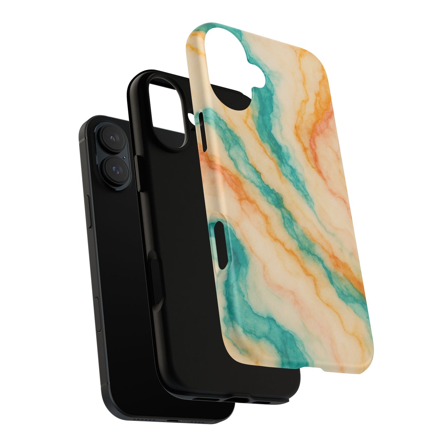 Stylish Phone Case - Tough Cases with Abstract Marble Design, Trendy Accessory, Gift for Her, Protective Case, Unique Phone Cover