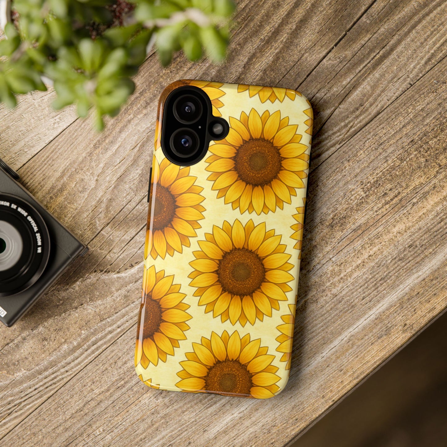 Sunflower Phone Cases - Tough Cases for Nature Lovers, Gift for Friends, Floral Design, Protective Case, Sunflower Decor