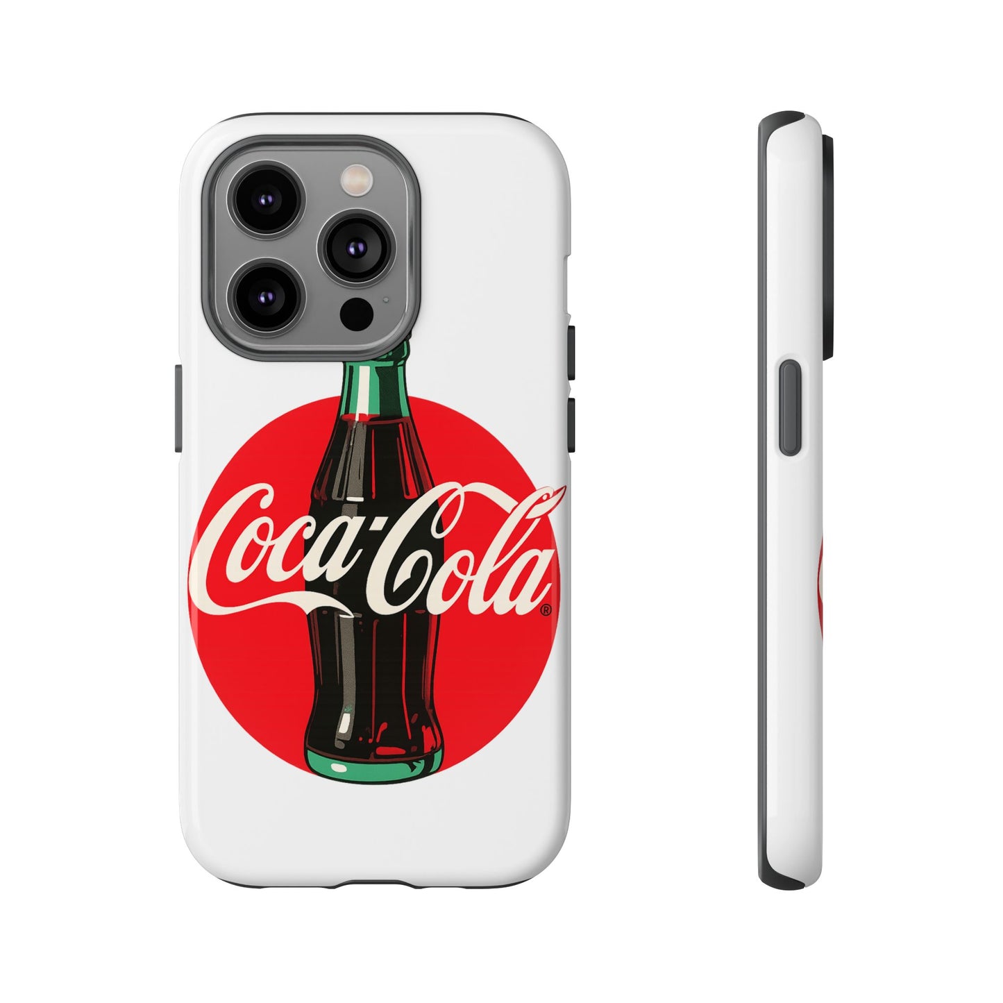 Coca-Cola Tough Phone Cases, Vintage Soda Drink, Retro Style, Unique Gift, Phone Accessories, Summer Vibes
