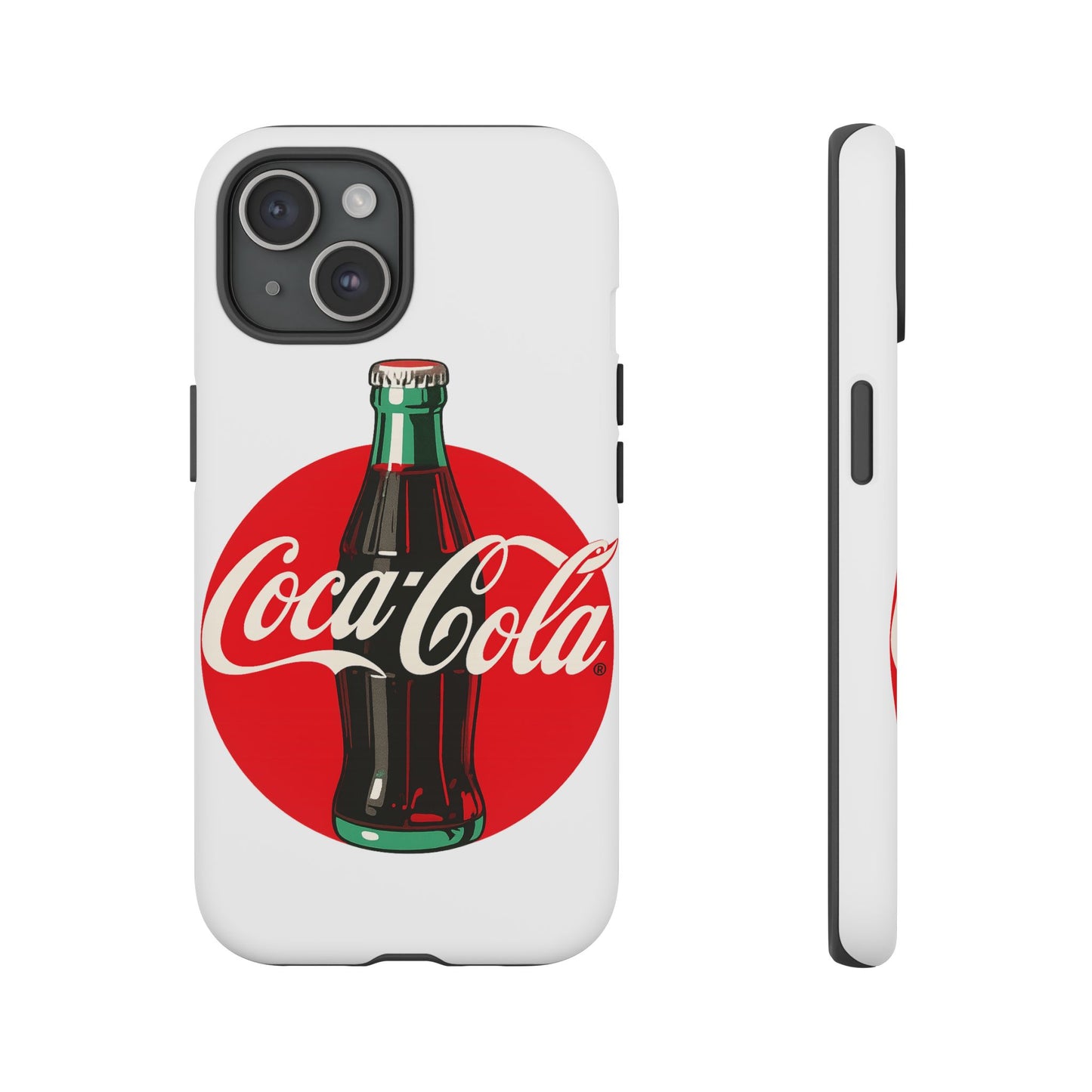 Coca-Cola Tough Phone Cases, Vintage Soda Drink, Retro Style, Unique Gift, Phone Accessories, Summer Vibes