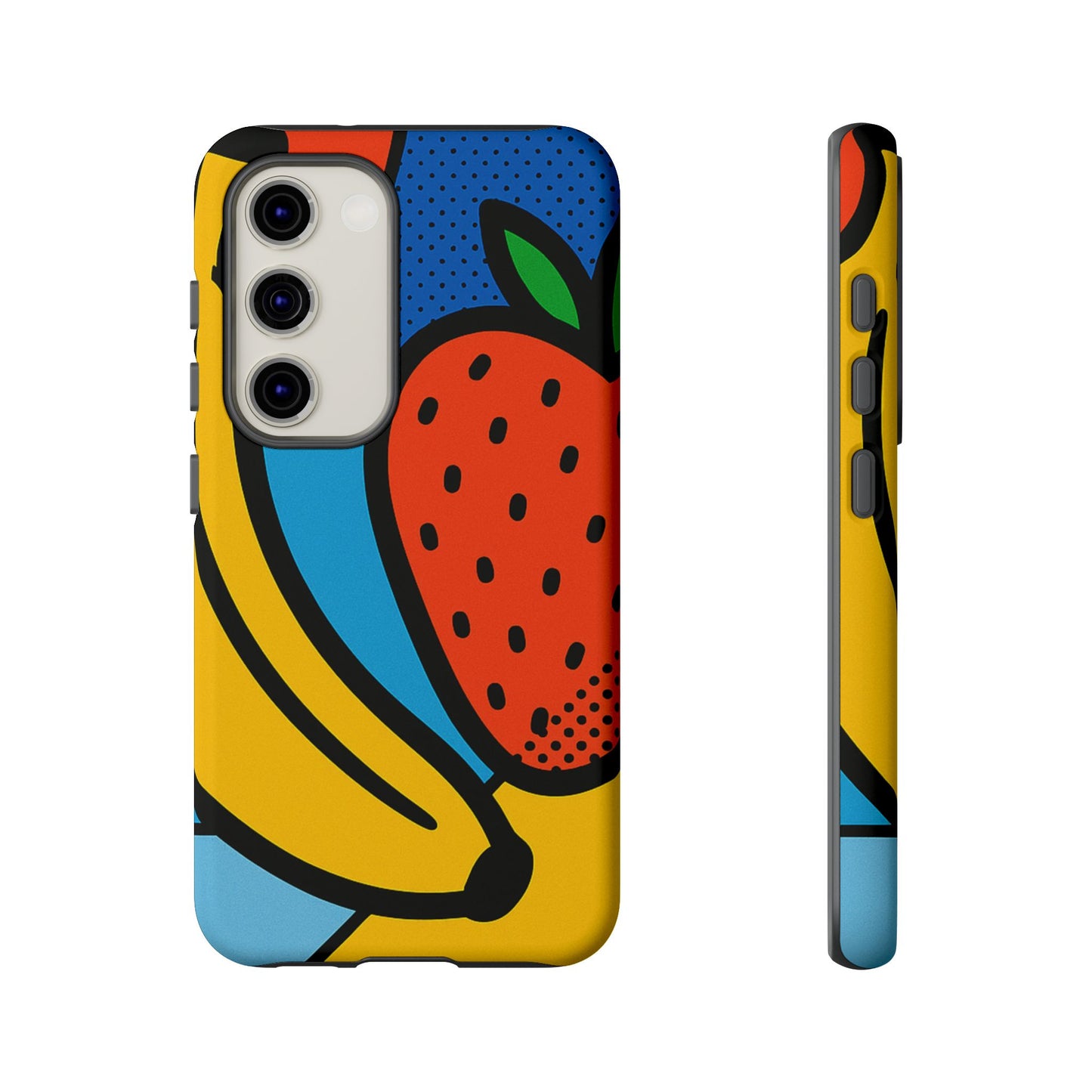 Colorful Fruit Phone Case - Tough Cases - Fun, Vibrant, Unique, Gifts for Friends, Summer Accessories, Trendy Phone Protector