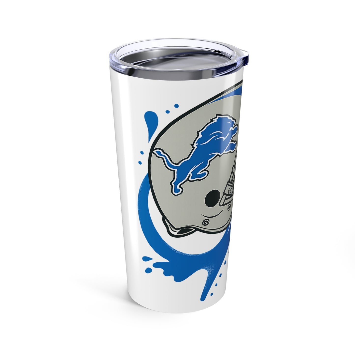 Detroit Lions 20oz Tumbler - Perfect for Game Day, Sports Fans, Gifts for Him, Team Spirit, Travel Mug