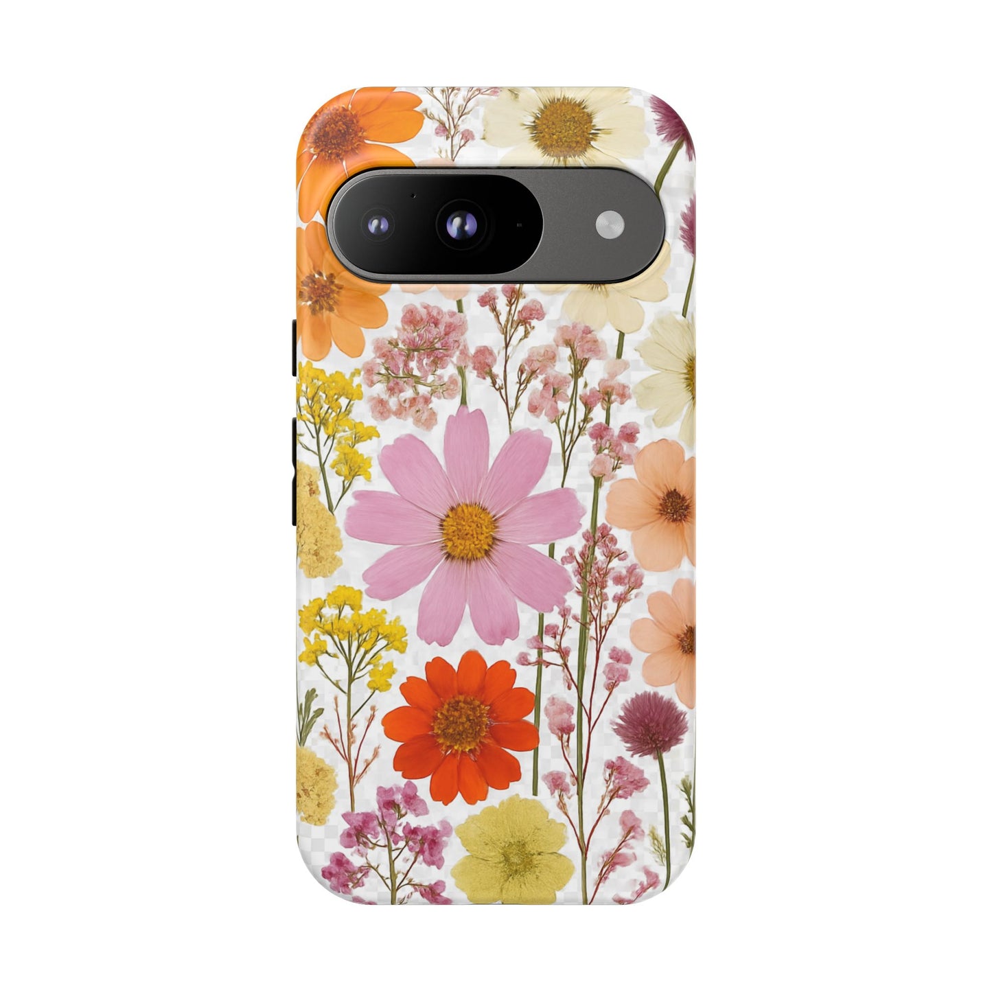 Floral Phone Case - Tough Cases, Stylish Protective Cover, Flower Design, Trendy Gift, Nature Lover Accessory, DRIED FLOWERS