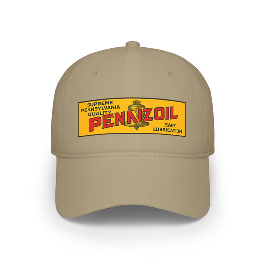 Vintage Pennzoil Low Profile Baseball Cap - Perfect for Car Enthusiasts, Gift for Father's Day, Summer Style, Outdoor Adventures, Sports Cap