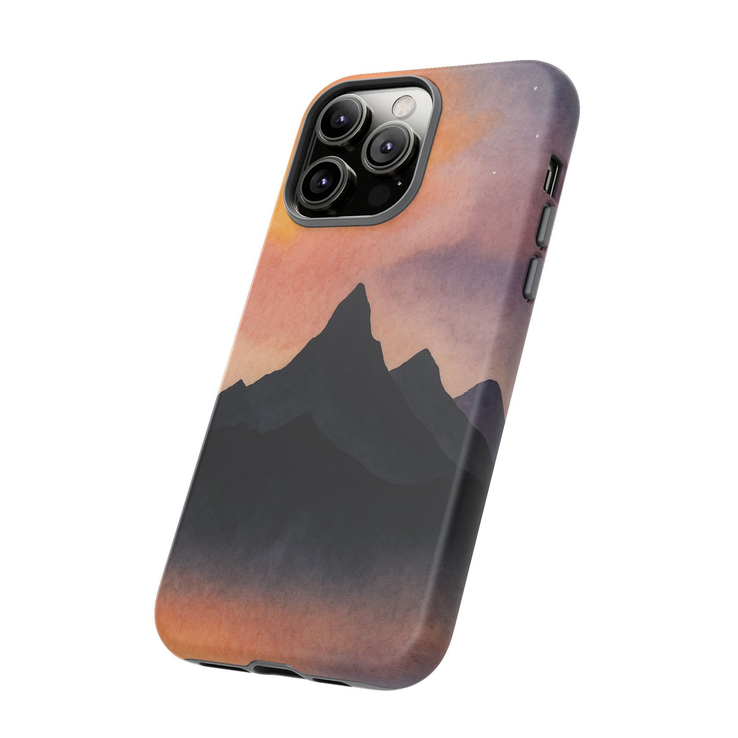 Mountain Sunset Phone Case, Nature Lover's Gift, Adventure Phone Cover, Unique Cellphone Accessories, Outdoor Enthusiast Decor