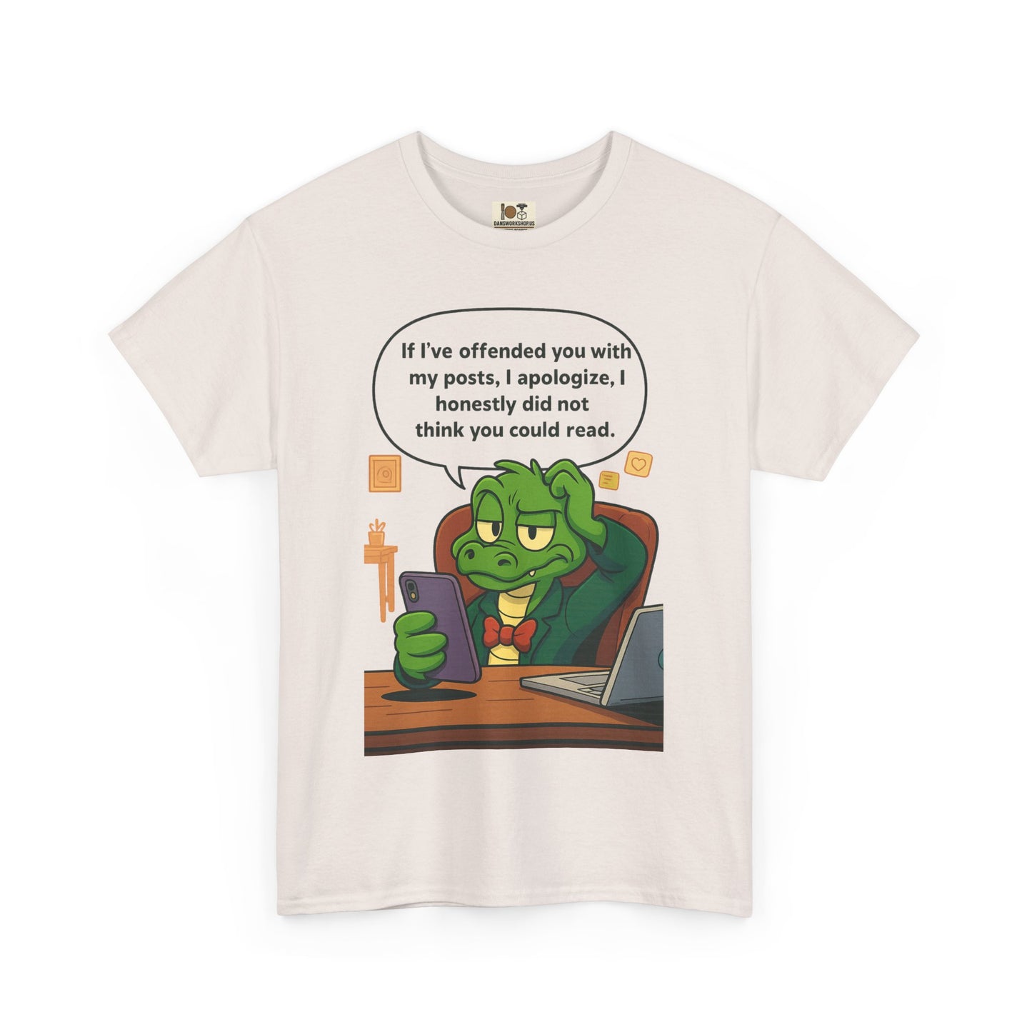 Funny Unisex Heavy Cotton Tee, Humorous Shirt Gift, Casual Wear, Quirky Graphic Tee, Perfect for Friends, Ideal for Birthdays and [...]