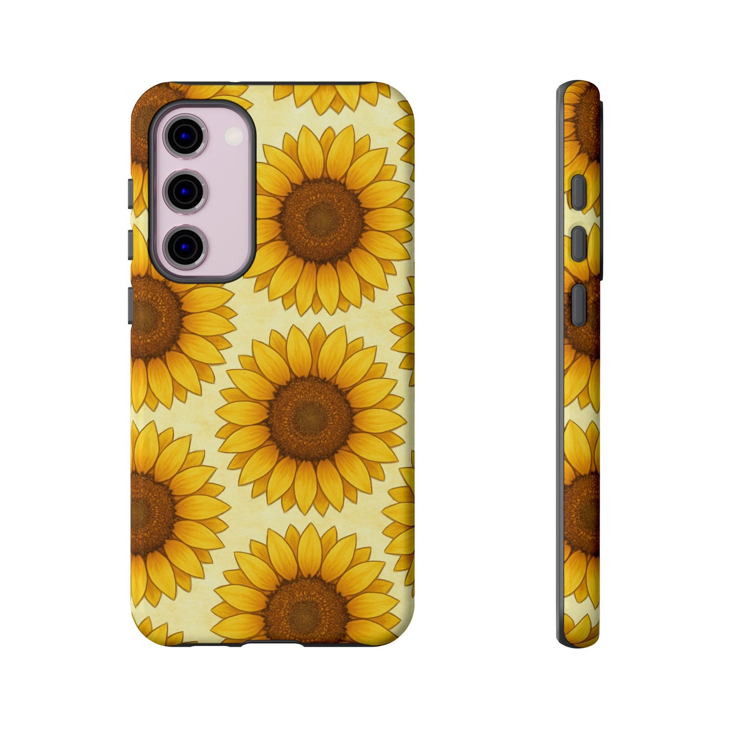 Sunflower Phone Cases - Tough Cases for Nature Lovers, Gift for Friends, Floral Design, Protective Case, Sunflower Decor