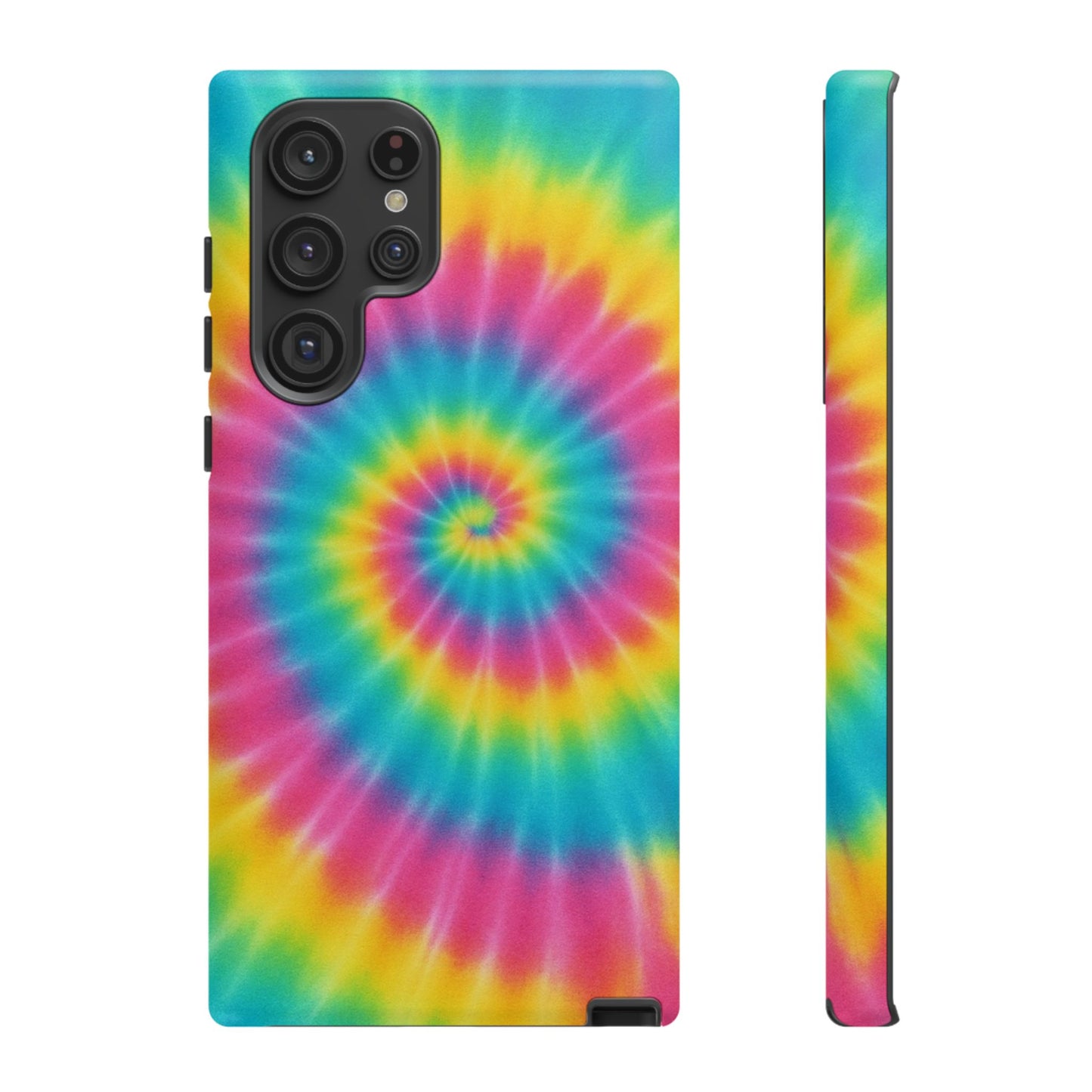 Colorful Tie-Dye Phone Case, Vibrant Phone Cover, Boho Style Accessory, Gift for Teens, Trendy Phone Accessories
