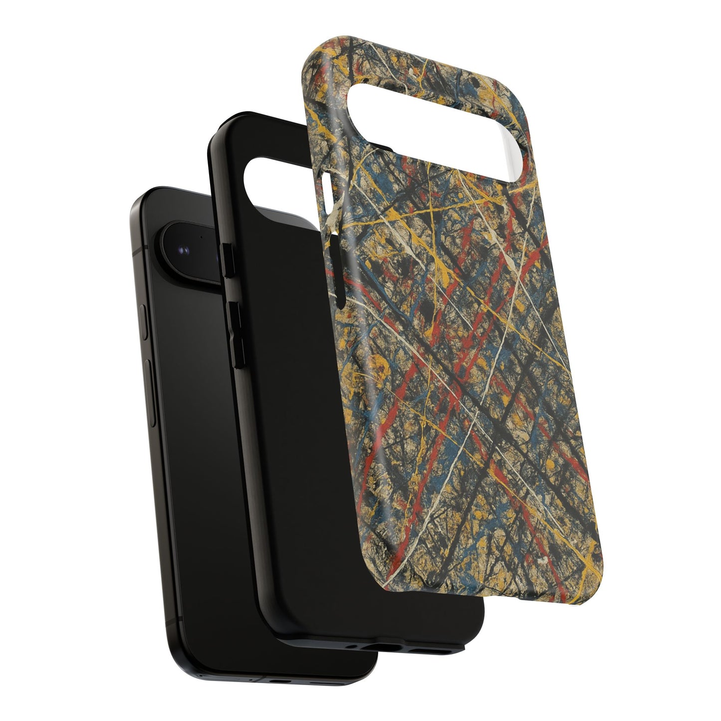 Tough Cases Phone Case - Bold Abstract Design, Stylish Mobile Cover, Unique Gift for Him/Her, Durable Accessory, Trendy Protection