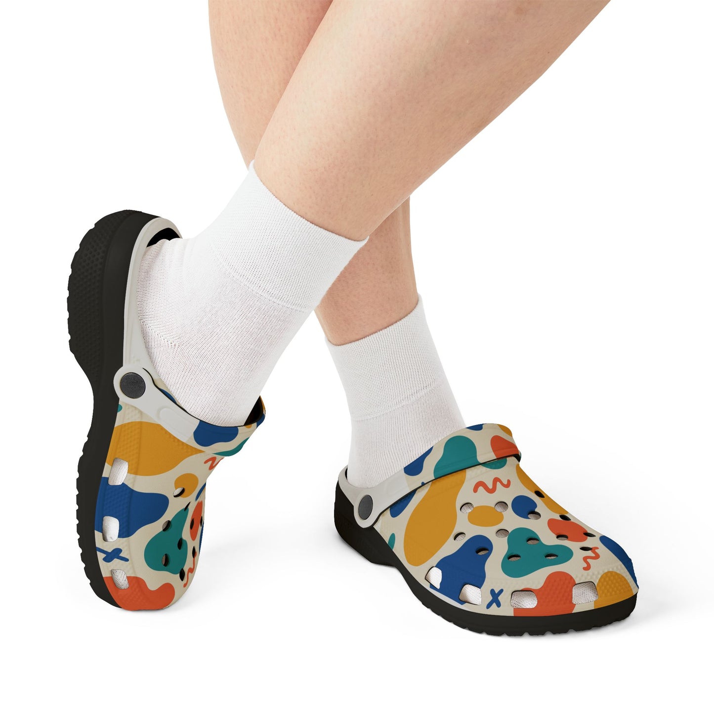 Colorful EVA Foam Clogs - Fun Slip-On Shoes for Summer, Comfortable Garden Footwear, Perfect for Kids and Adults