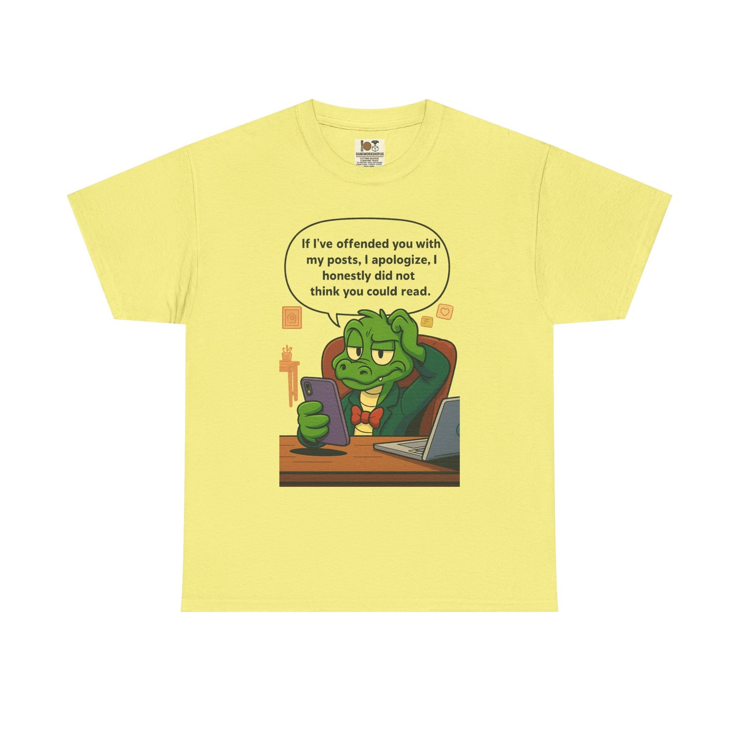 Funny Unisex Heavy Cotton Tee, Humorous Shirt Gift, Casual Wear, Quirky Graphic Tee, Perfect for Friends, Ideal for Birthdays and [...]