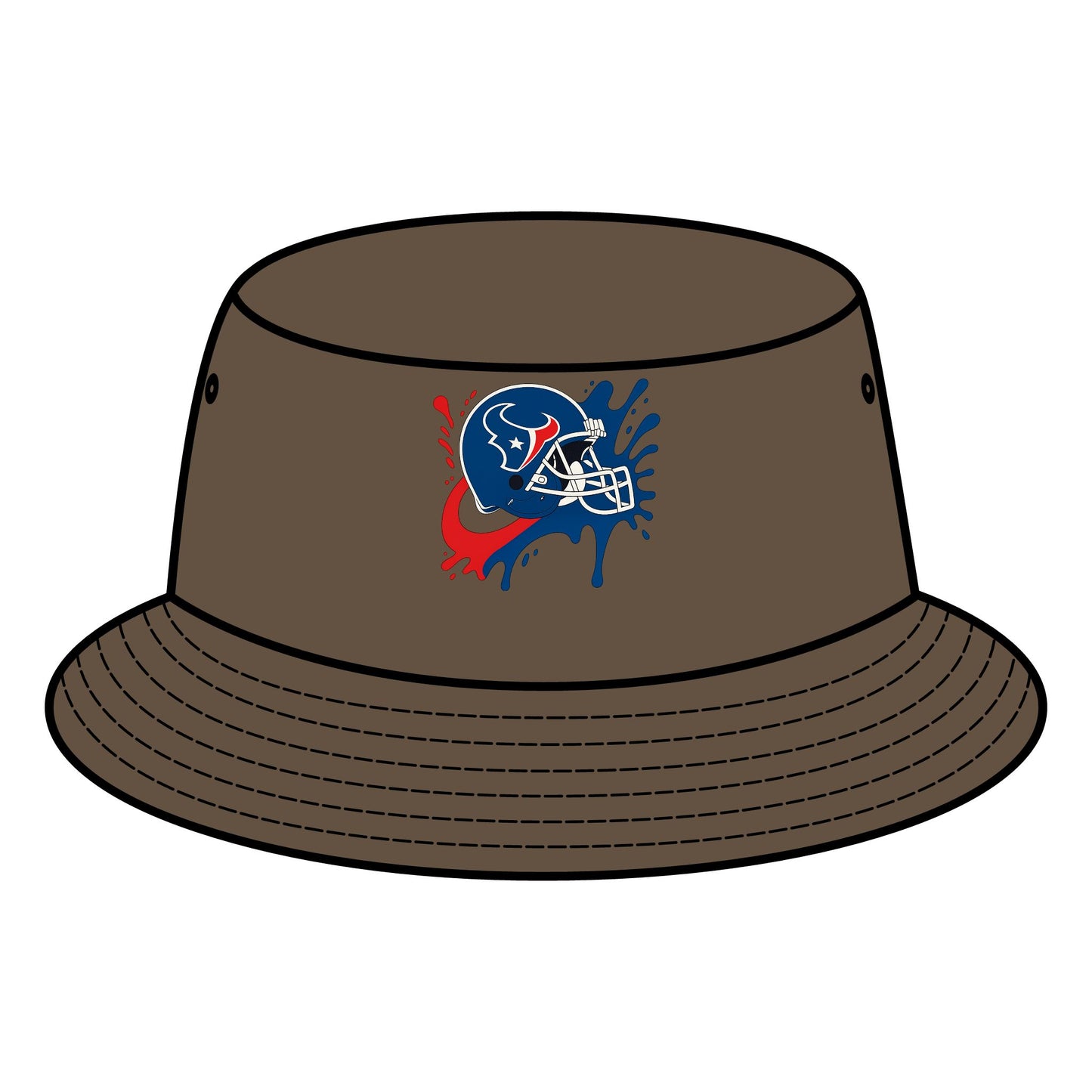 Vibrant Sports Bucket Hat | Summer Accessories, Gift for Sports Fans, Beachwear, Trendy Headwear, Festival Fashion